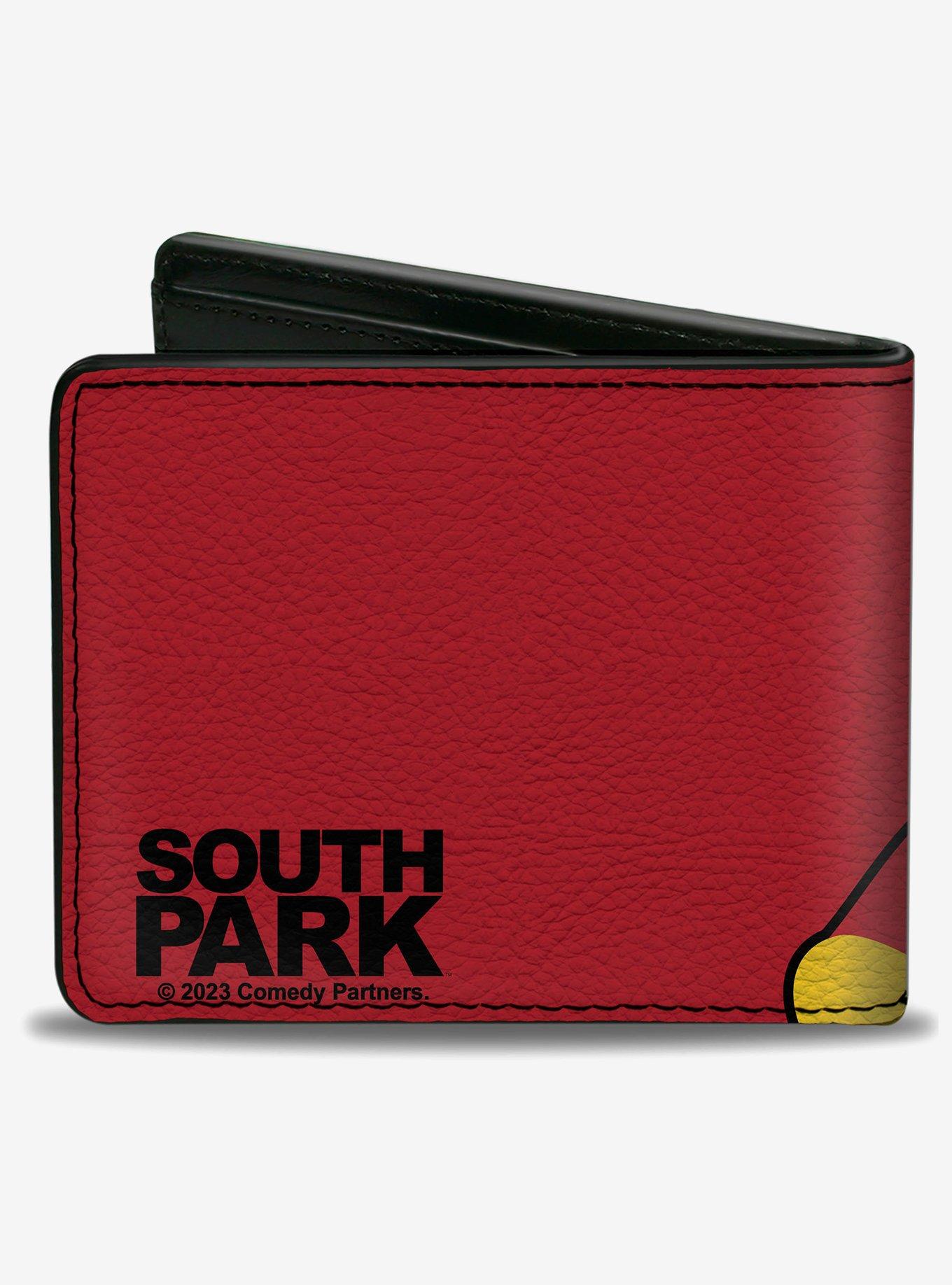 South Park Cartman Face Character Close Up Bifold Wallet, , hi-res