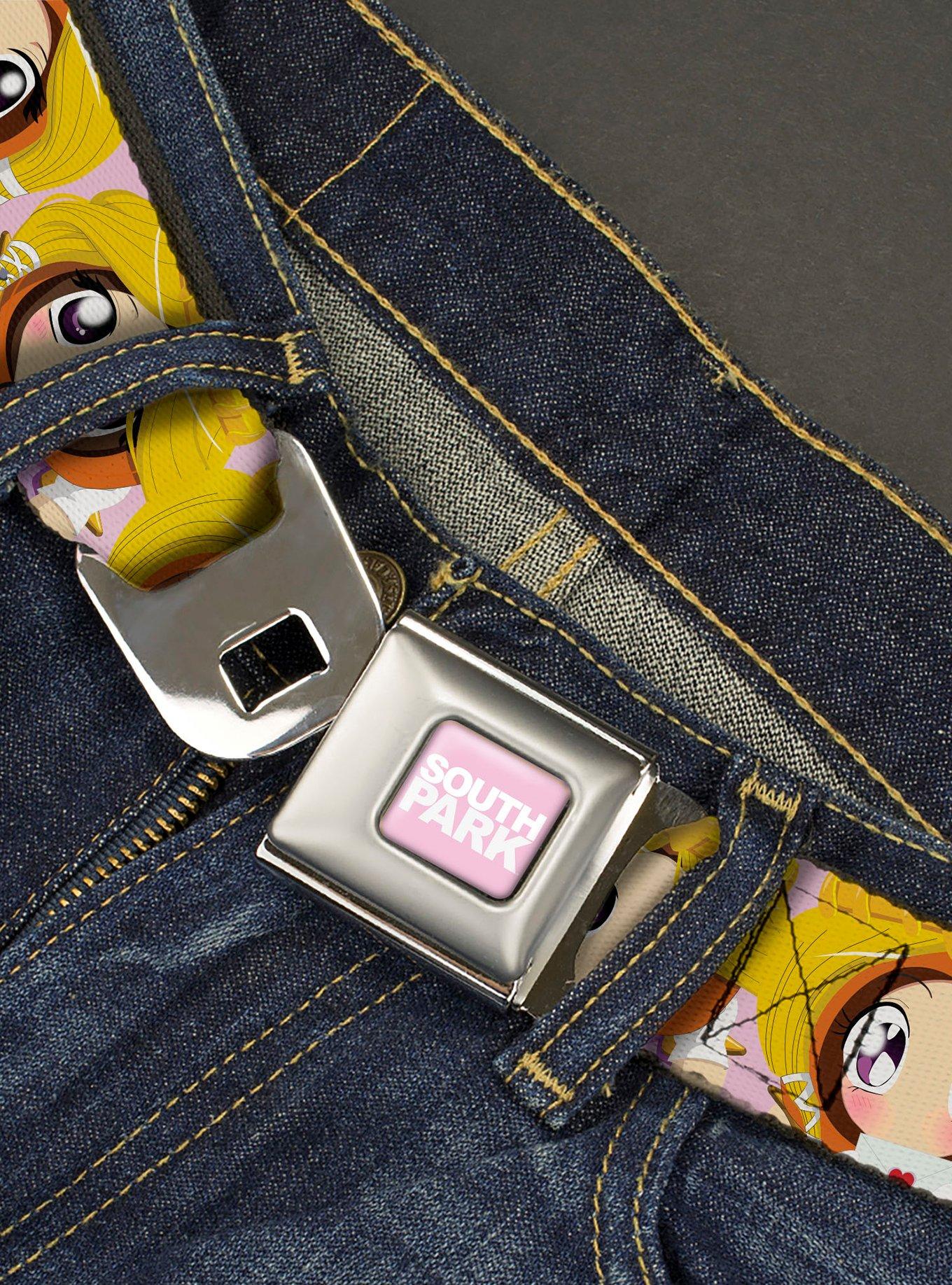 South Park Princess Kenny Expressions Seatbelt Buckle Belt, , hi-res
