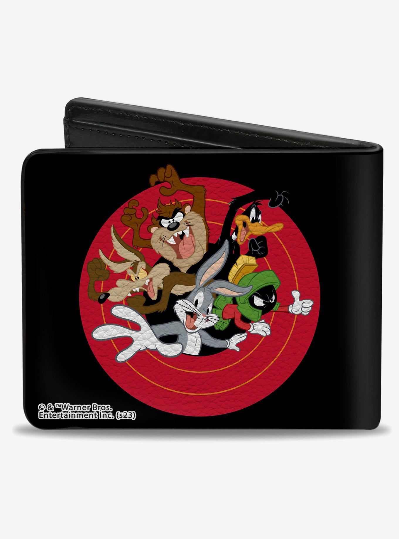 Looney Tunes Character Bullseye Pose Bifold Wallet, , alternate