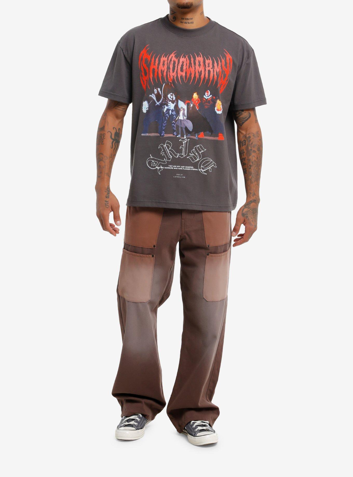 Solo Leveling Shadow Army Metal T-Shirt, , hi-res