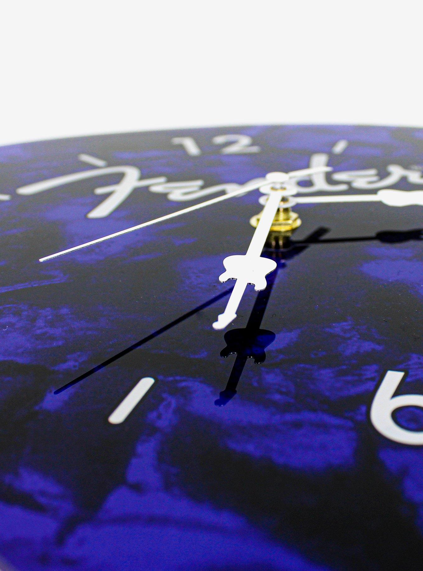 Fender Wall Clock Blue, , hi-res