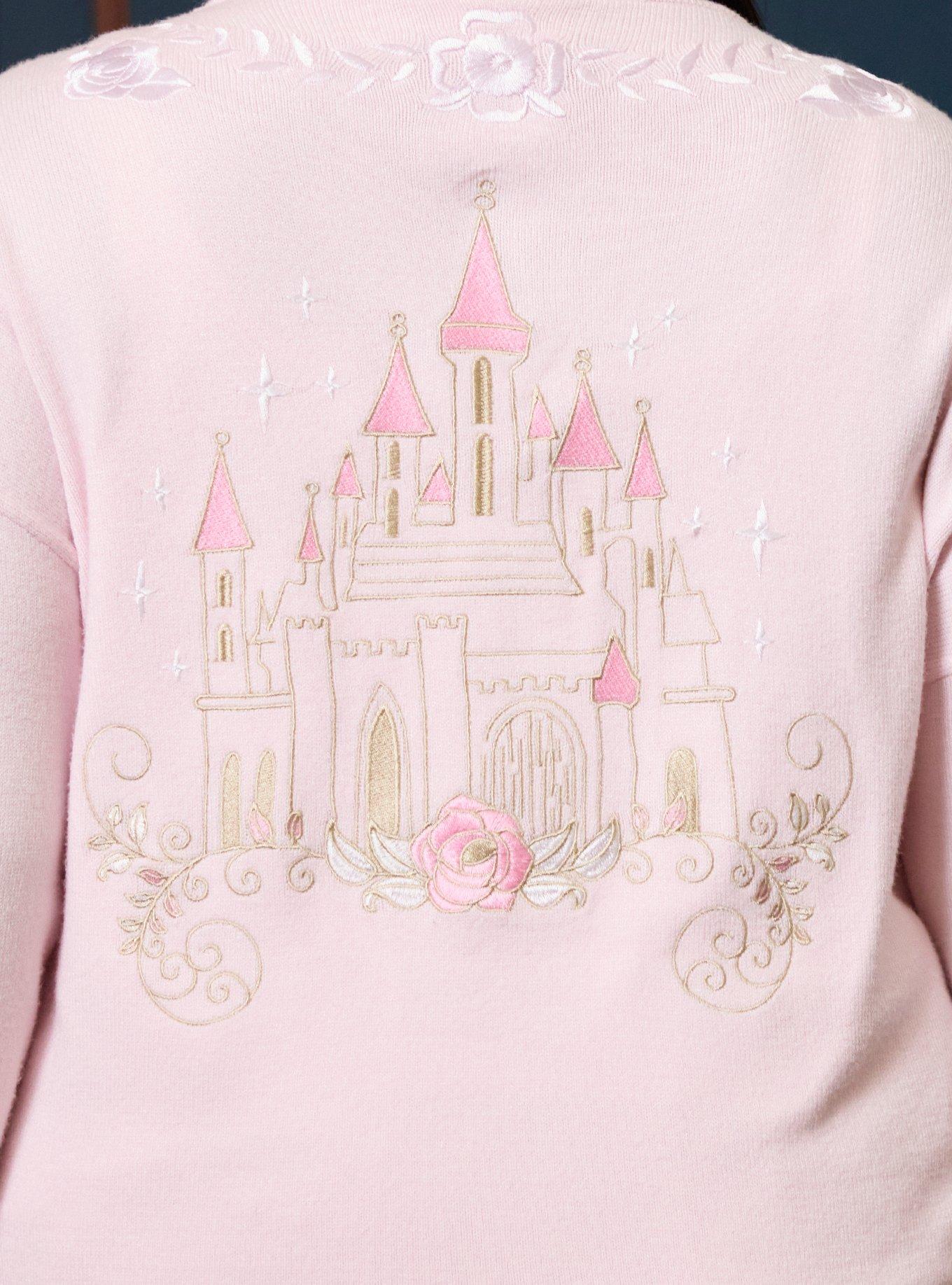 Her Universe Disney Princess Icons Cardigan Plus Size Her Universe Exclusive, PINK, alternate
