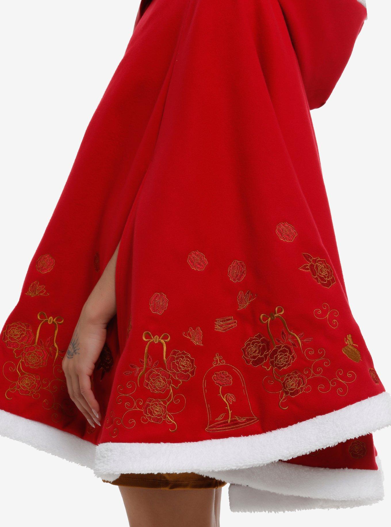 Her Universe Disney Beauty And The Beast Belle Hooded Cape Her Universe Exclusive, RED, alternate - view 4
