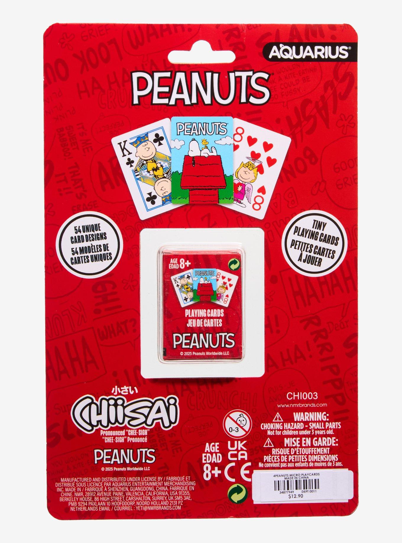 Chiisai Peanuts Micro Playing Cards, , alternate