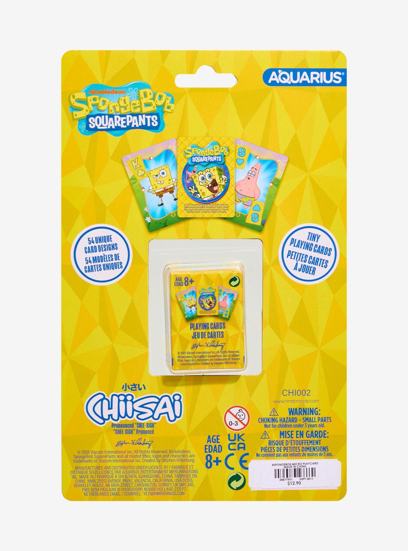 Chiisai SpongeBob SquarePants Micro Playing Cards, , alternate