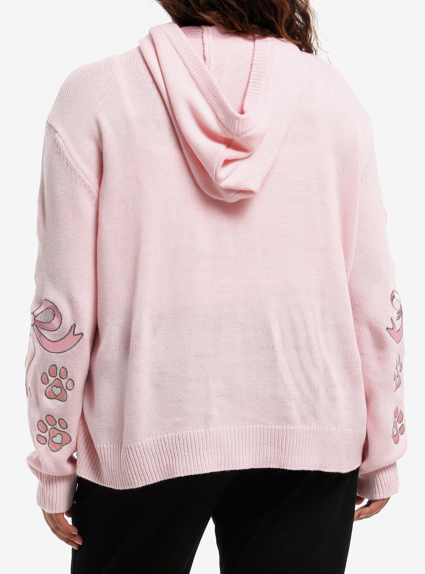 Her Universe Disney The Aristocats Marie Girls Hooded Cardigan Plus Size, , alternate