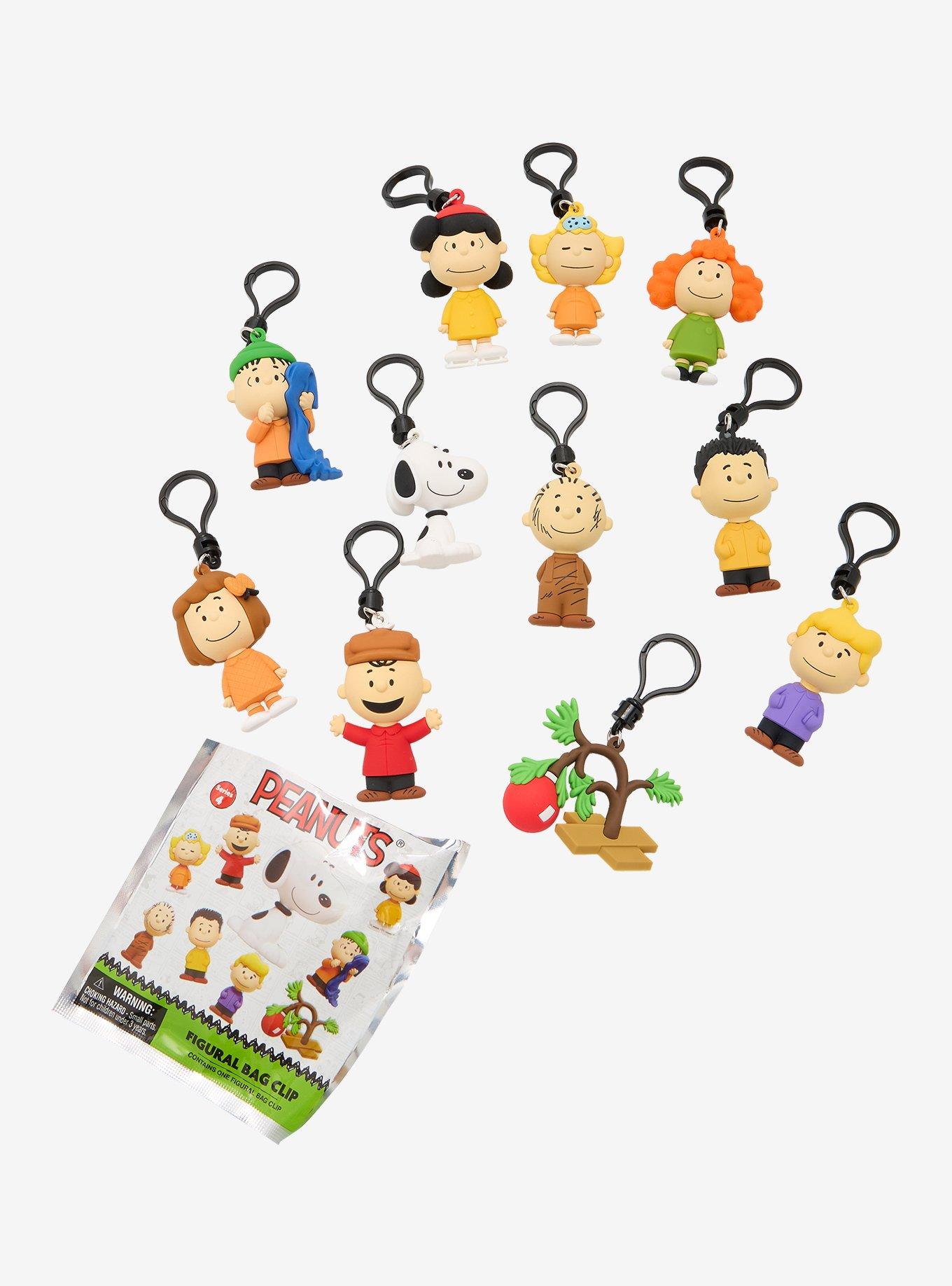 Peanuts Holiday Blind Bag Figural Bag Clip