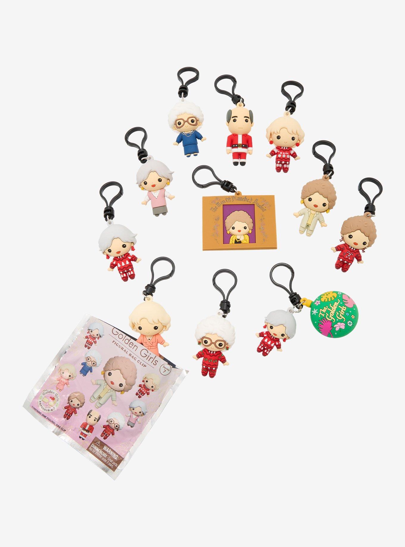 The Golden Girls Holiday Blind Bag Figural Bag Clip, , alternate