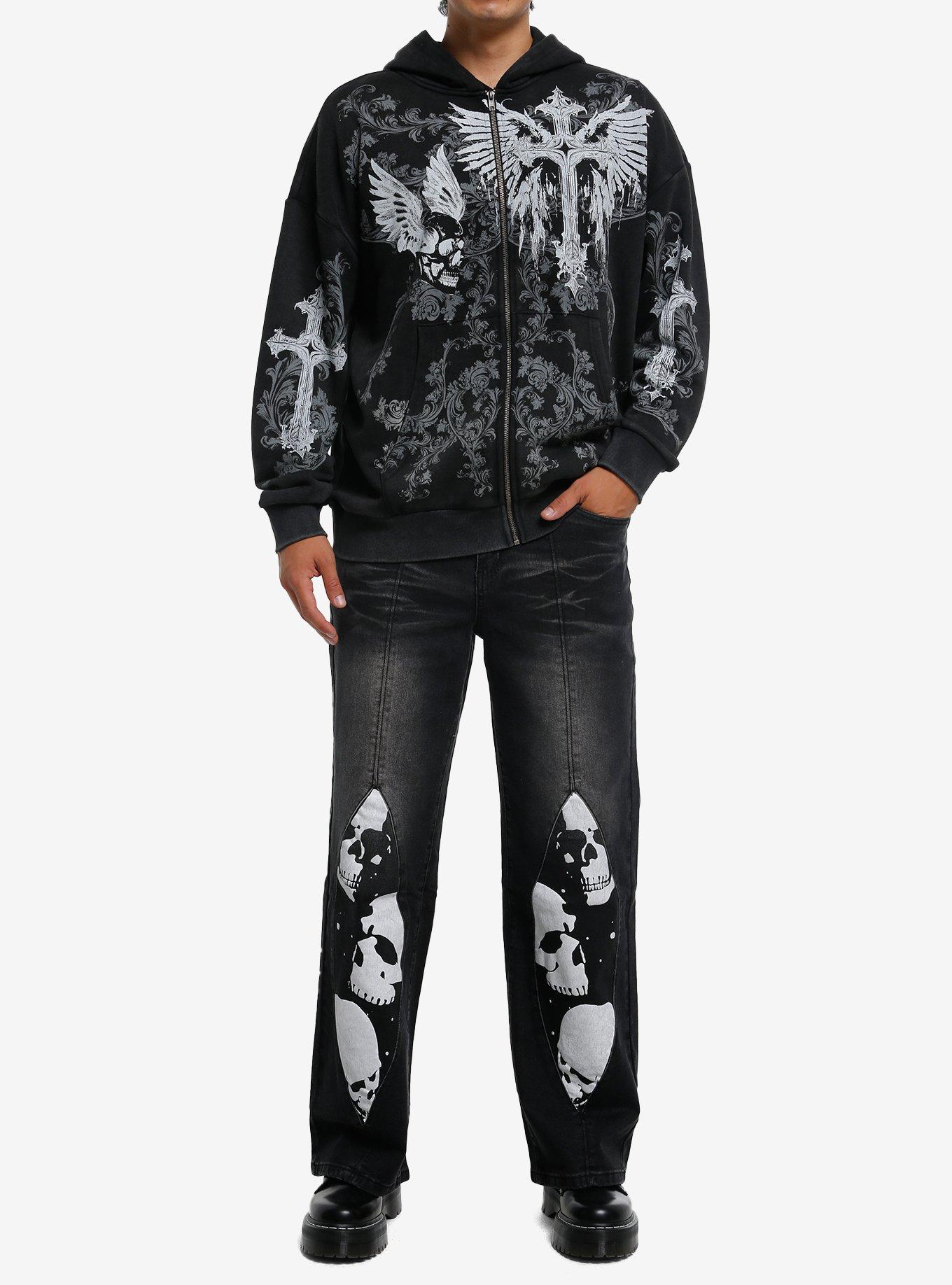 Cross & Filigree Hoodie, , hi-res