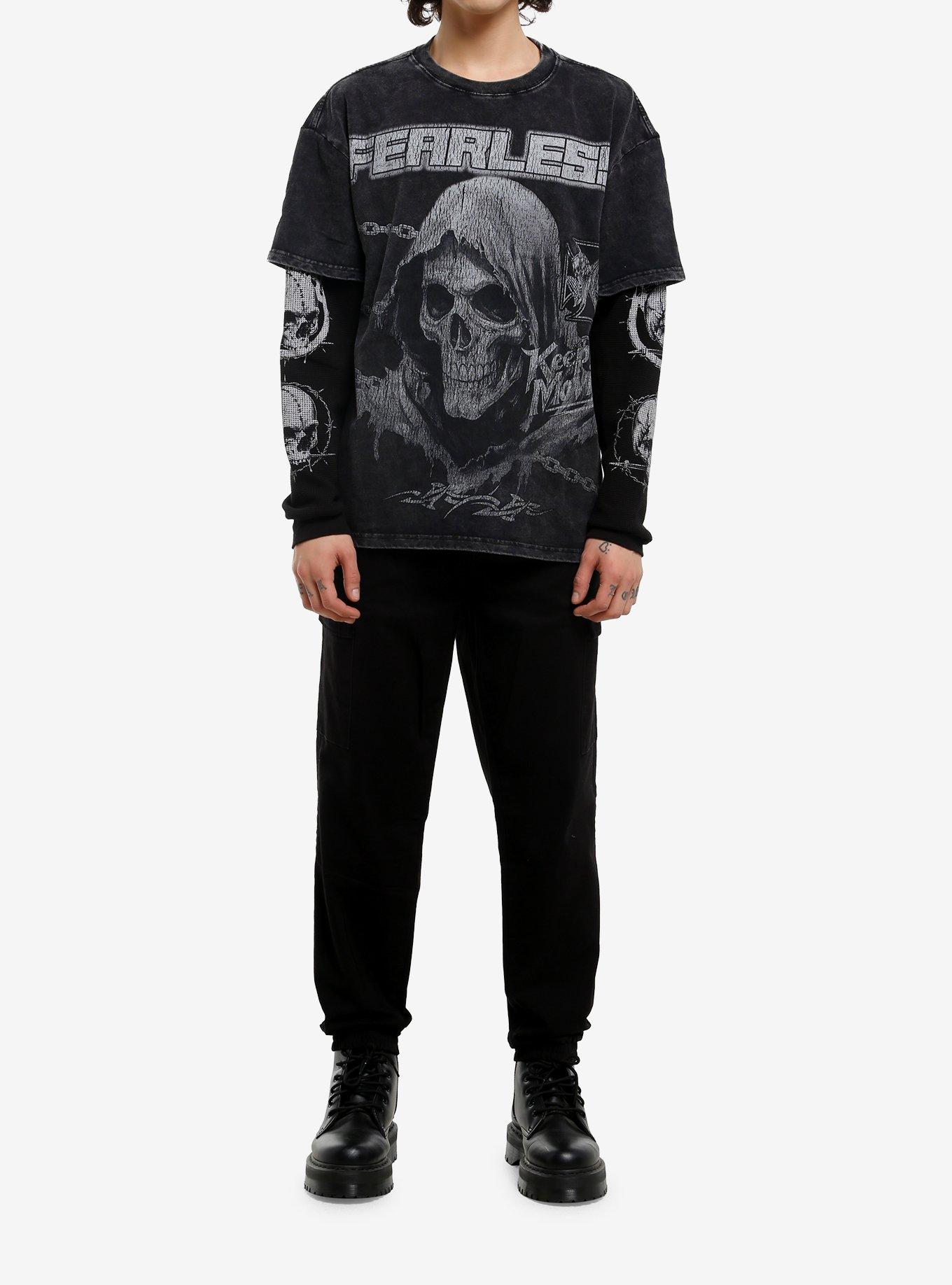 Fearless Grim Reaper Thermal Long-Sleeve T-Shirt, , hi-res