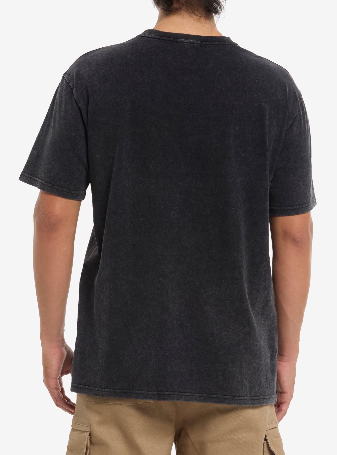 Silver Skull Trio T-Shirt, BLACK, alternate