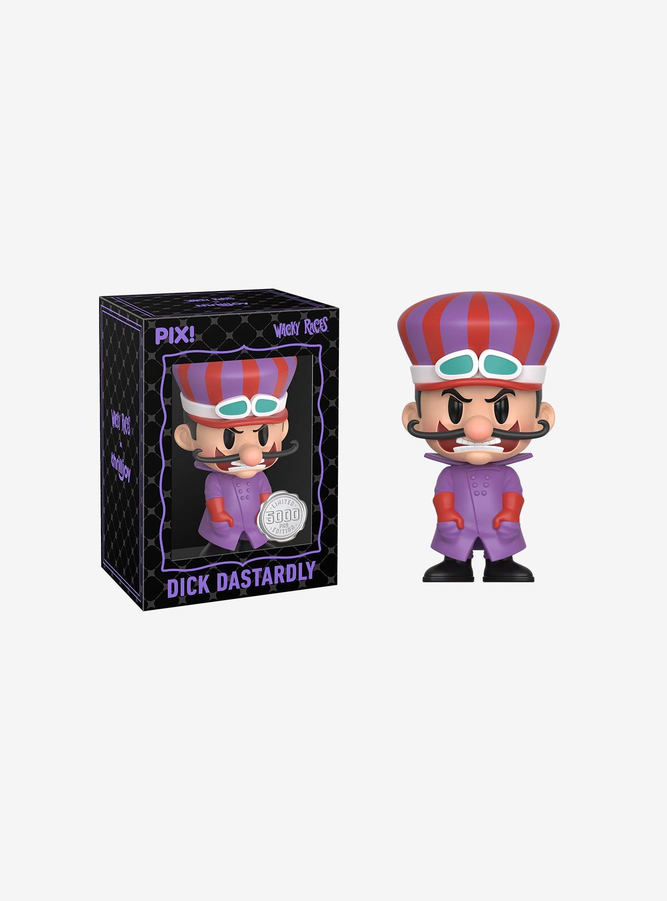 Thrilljoy Wacky Races Pix! Dick Dastardly Collectible Figure, , alternate