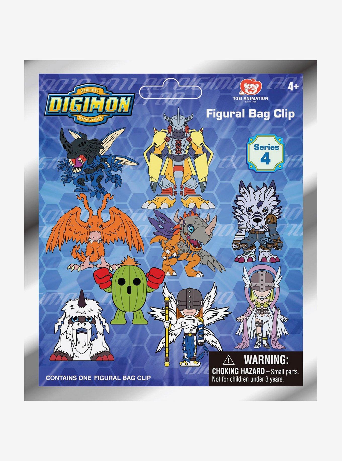 Digimon Series 4 Blind Bag Figural Bag Clip, , alternate - view 2