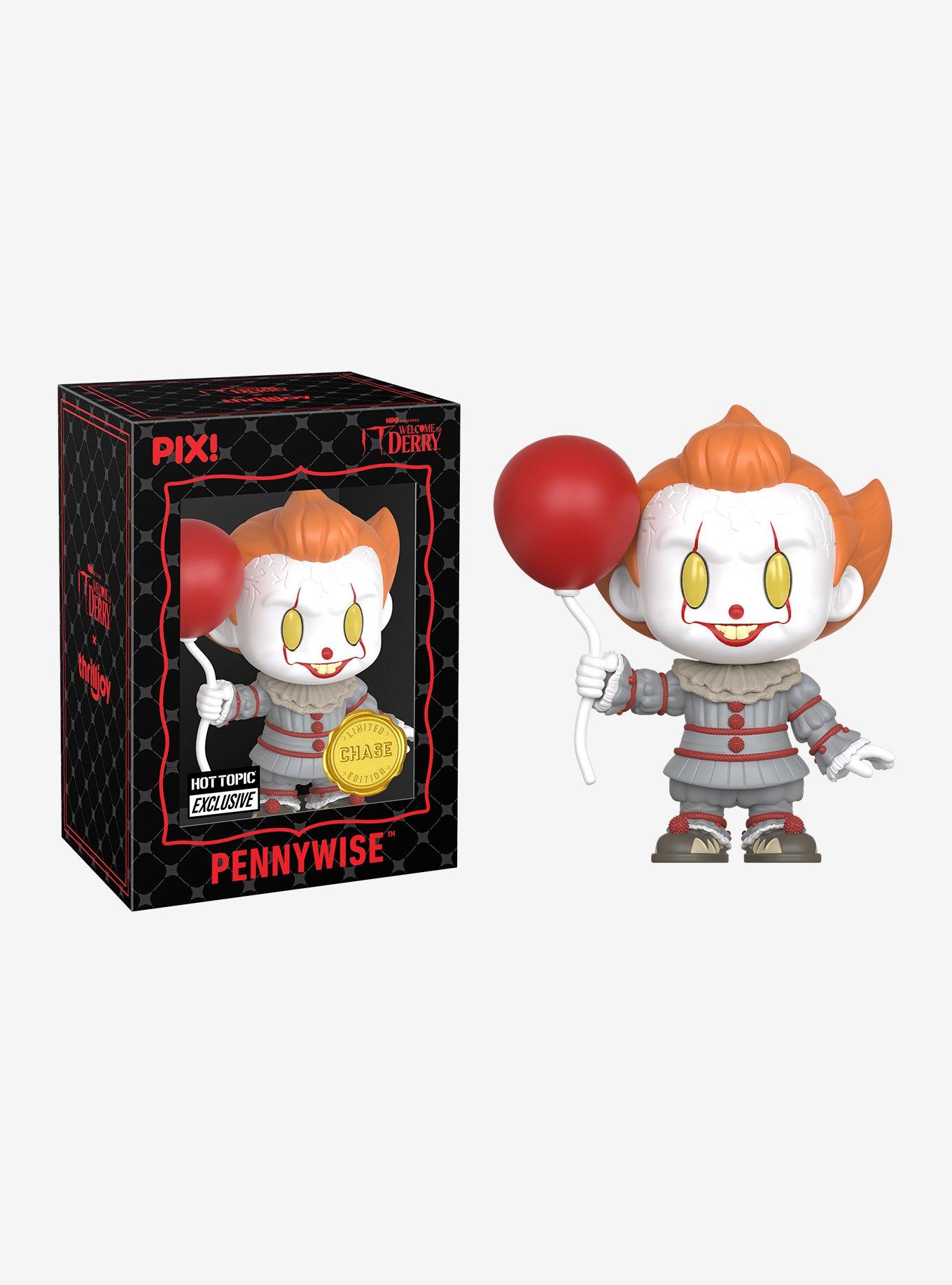 Thrilljoy IT: Welcome To Derry Pix! Pennywise Collectible Figure Hot Topic Exclusive, , alternate