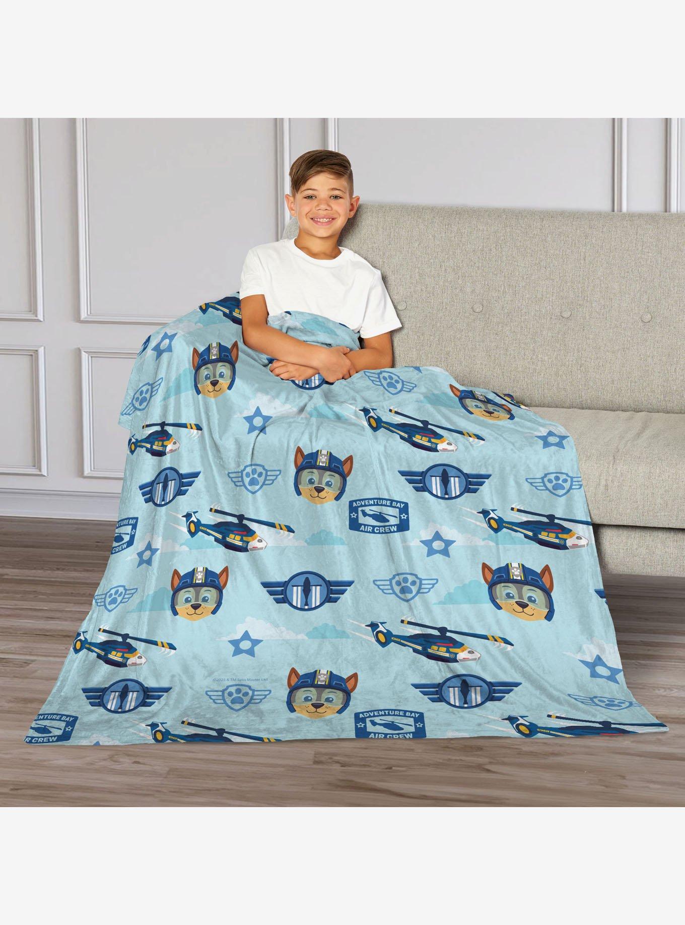 Paw Patrol Chase Rescue Pattern 40x50" Silk Touch Throw Blanket, , alternate