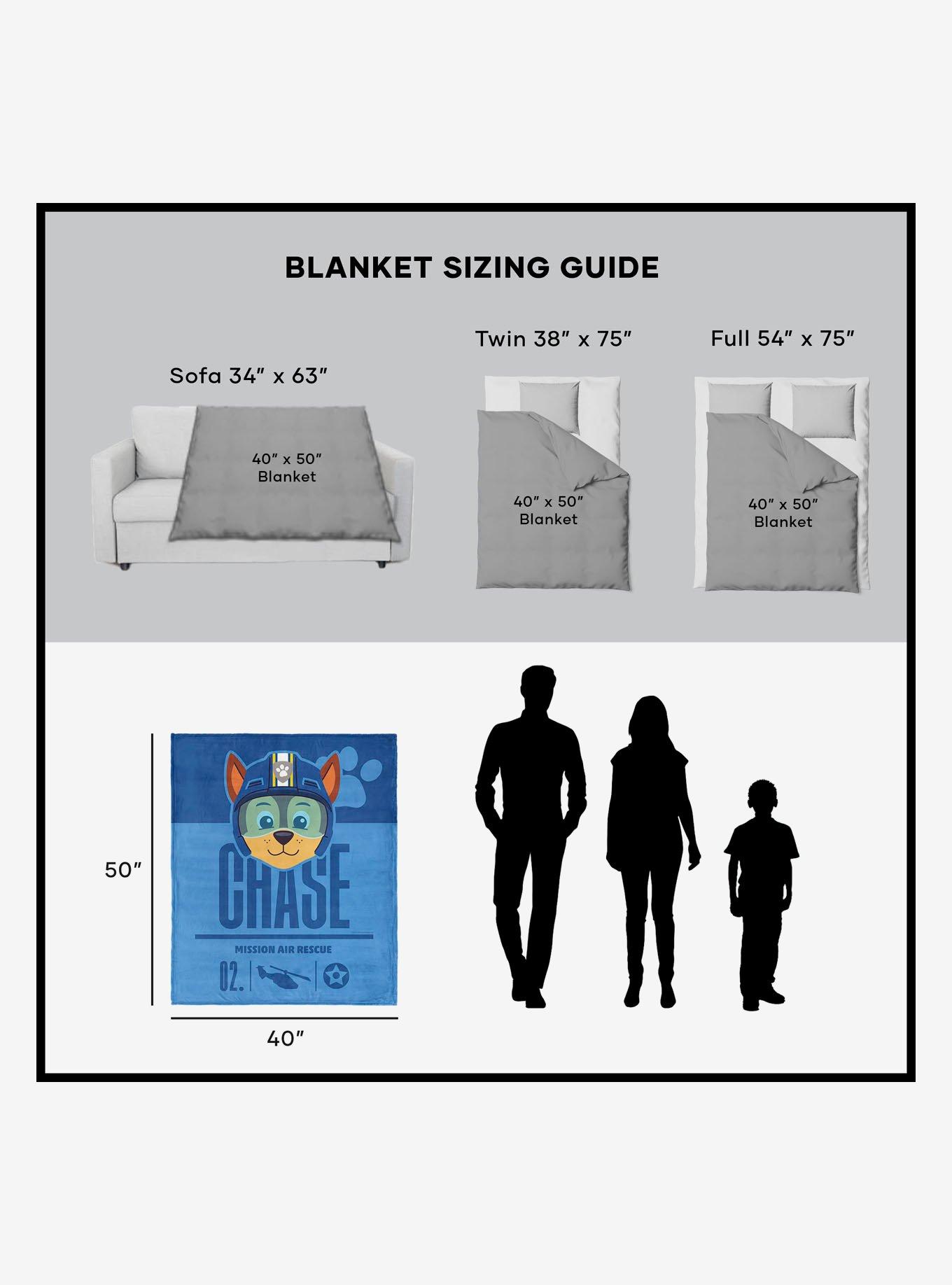 Paw Patrol Chase Mission 40x50" Silk Touch Throw Blanket, , alternate