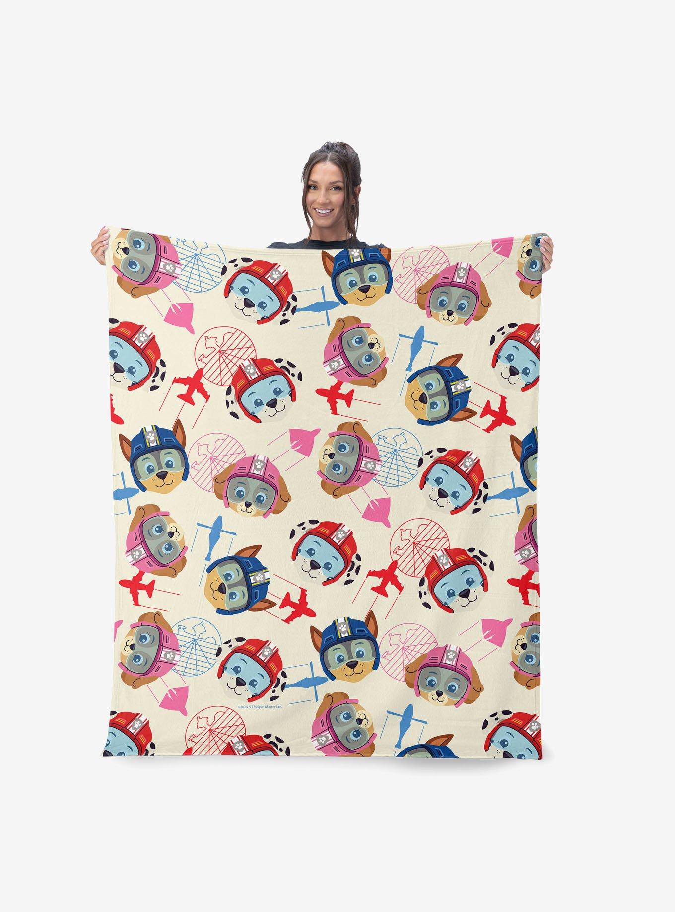 Paw Patrol Air Rescue Pattern 40x50" Silk Touch Throw Blanket, , alternate