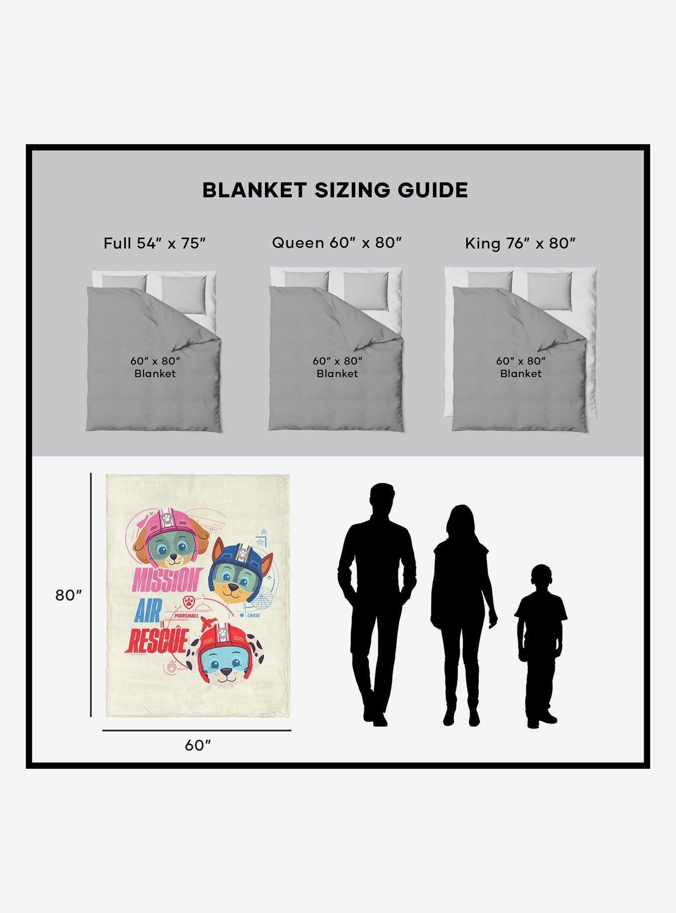 Paw Patrol Mission Air Rescue 60x80" Silk Touch Throw Blanket, , alternate