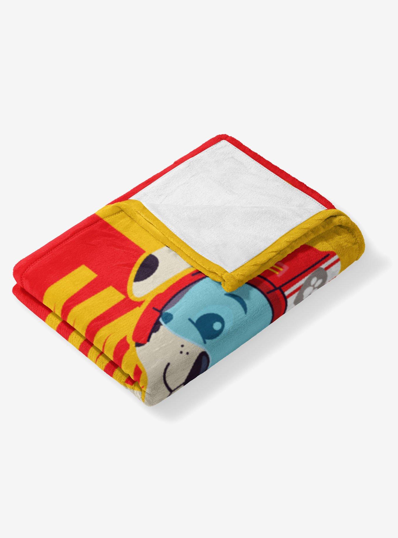 Paw Patrol Marshall Fired Up 60x80" Silk Touch Throw Blanket, , alternate