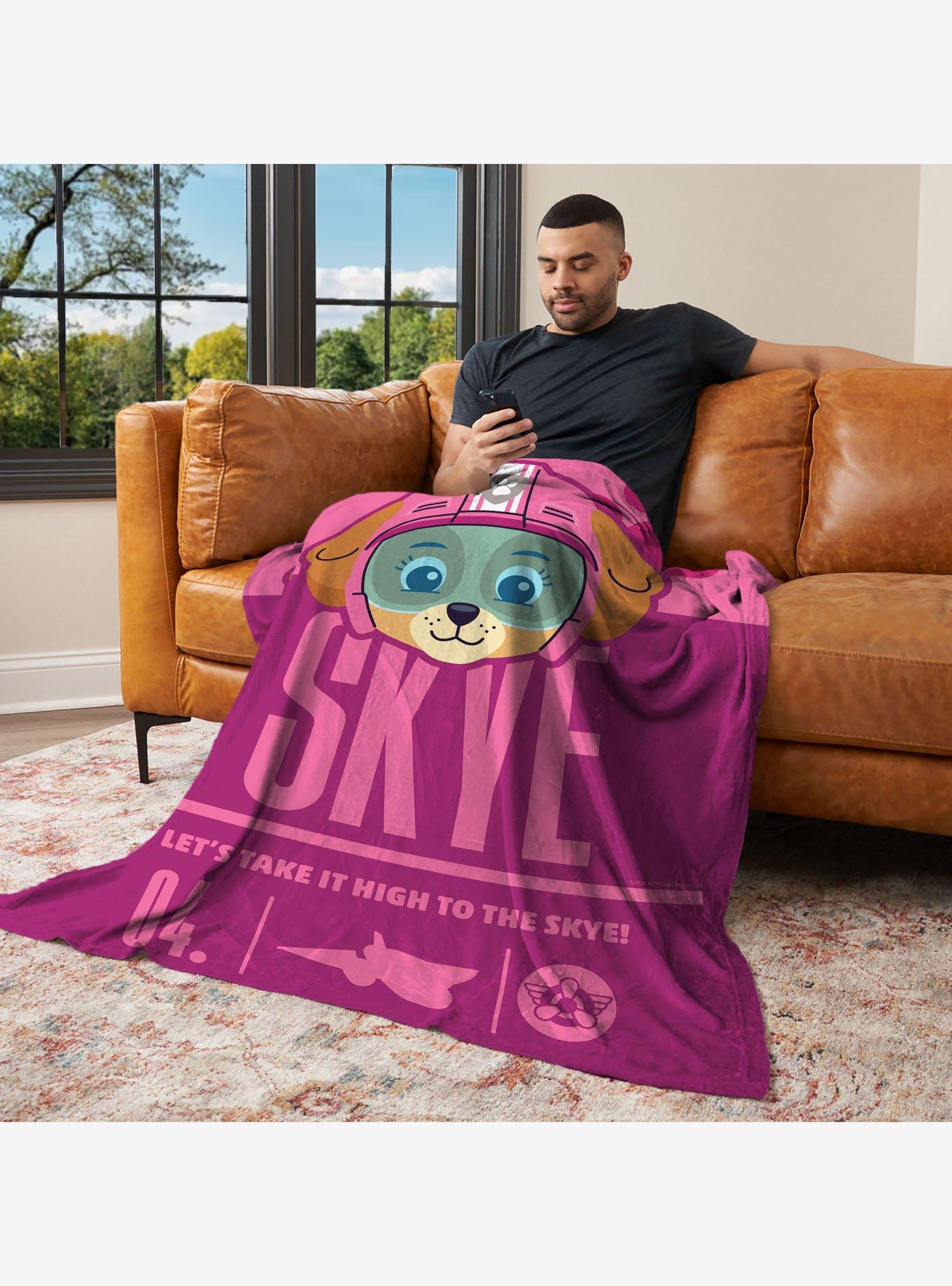 Paw Patrol High to the Skye 60x80" Silk Touch Throw Blanket, , alternate