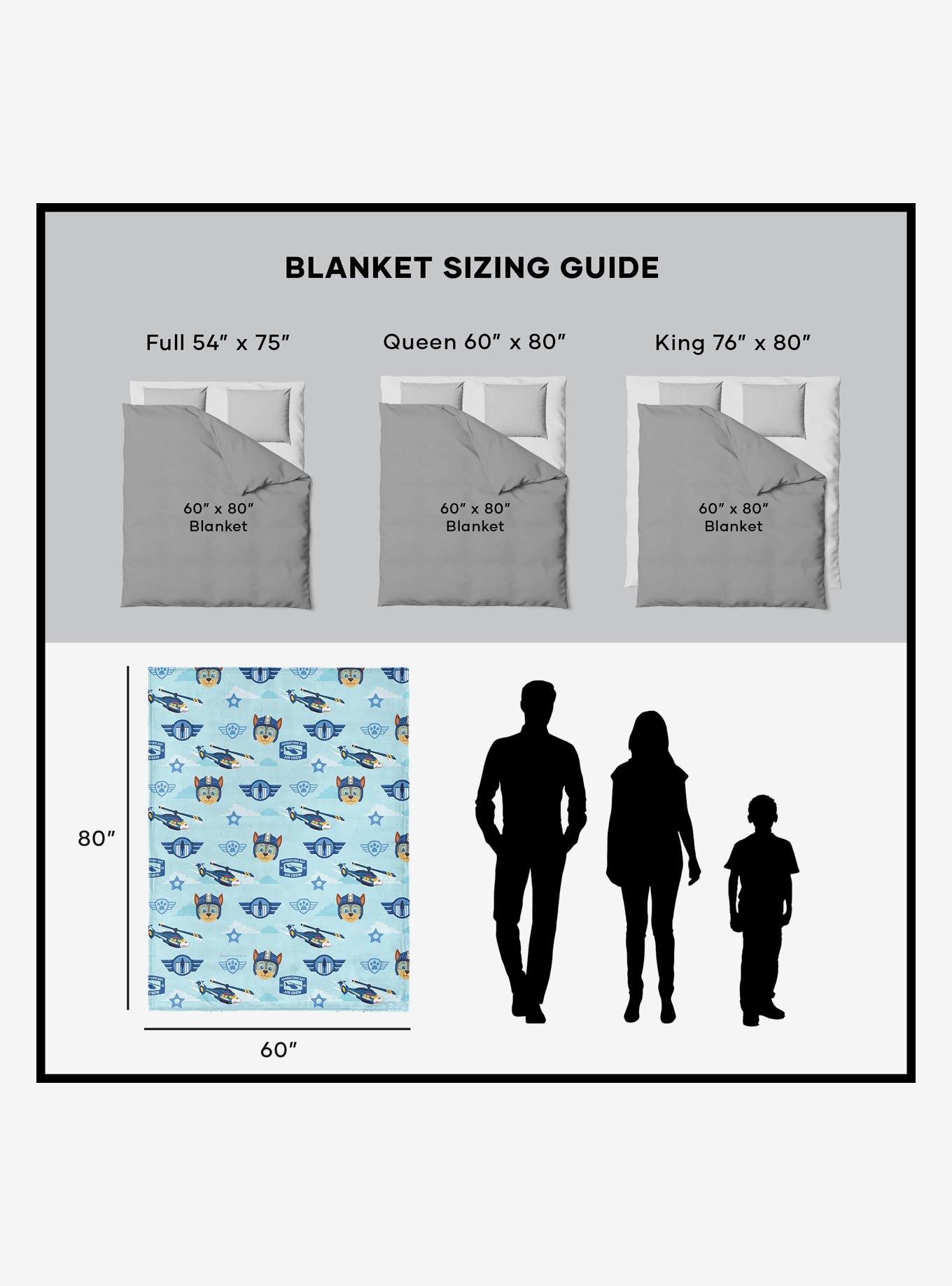 Paw Patrol Chase Rescue Pattern 60x80" Silk Touch Throw Blanket, , alternate