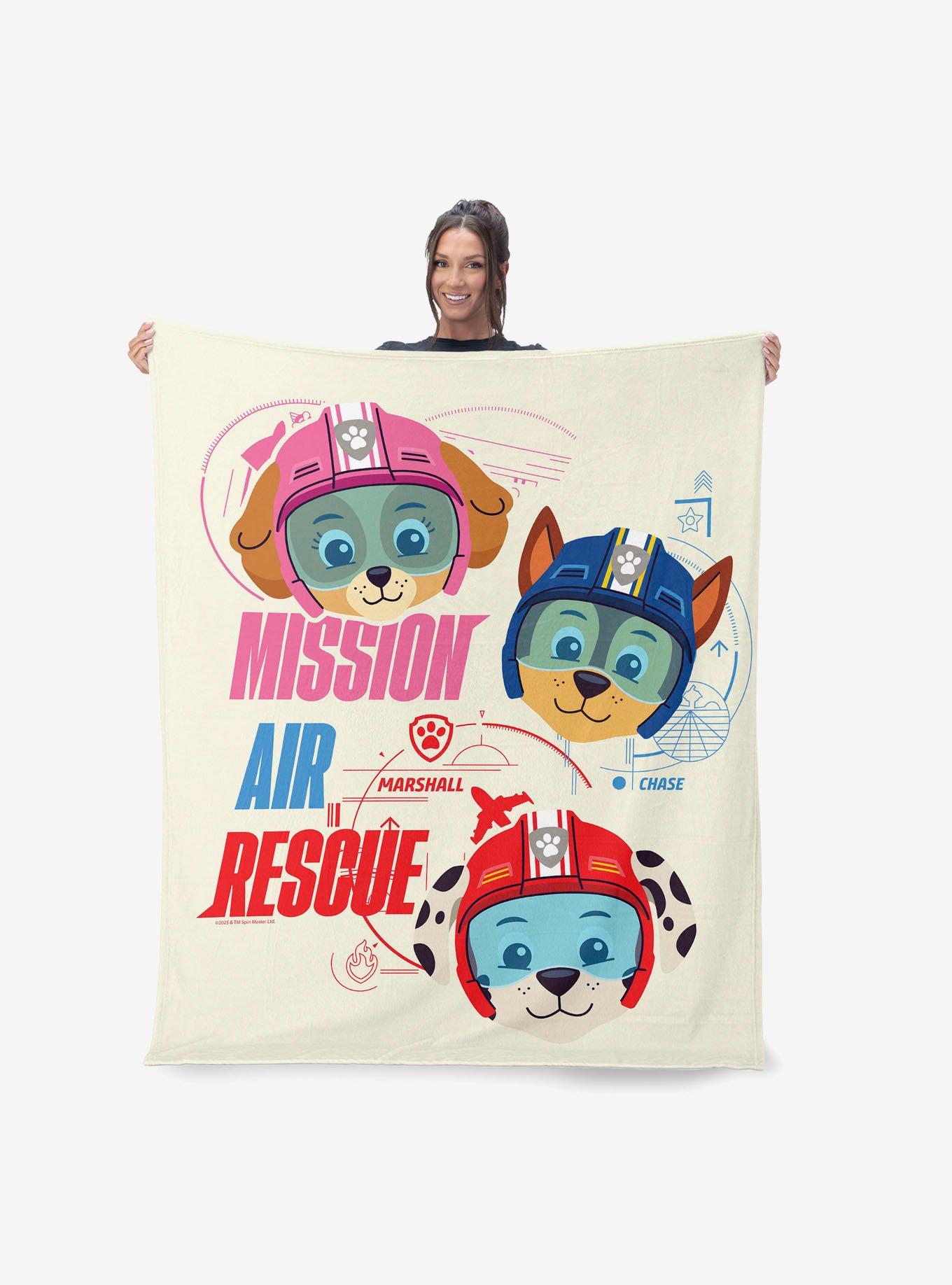 Paw Patrol Mission Air Rescue 40x50" Silk Touch Throw Blanket, , hi-res