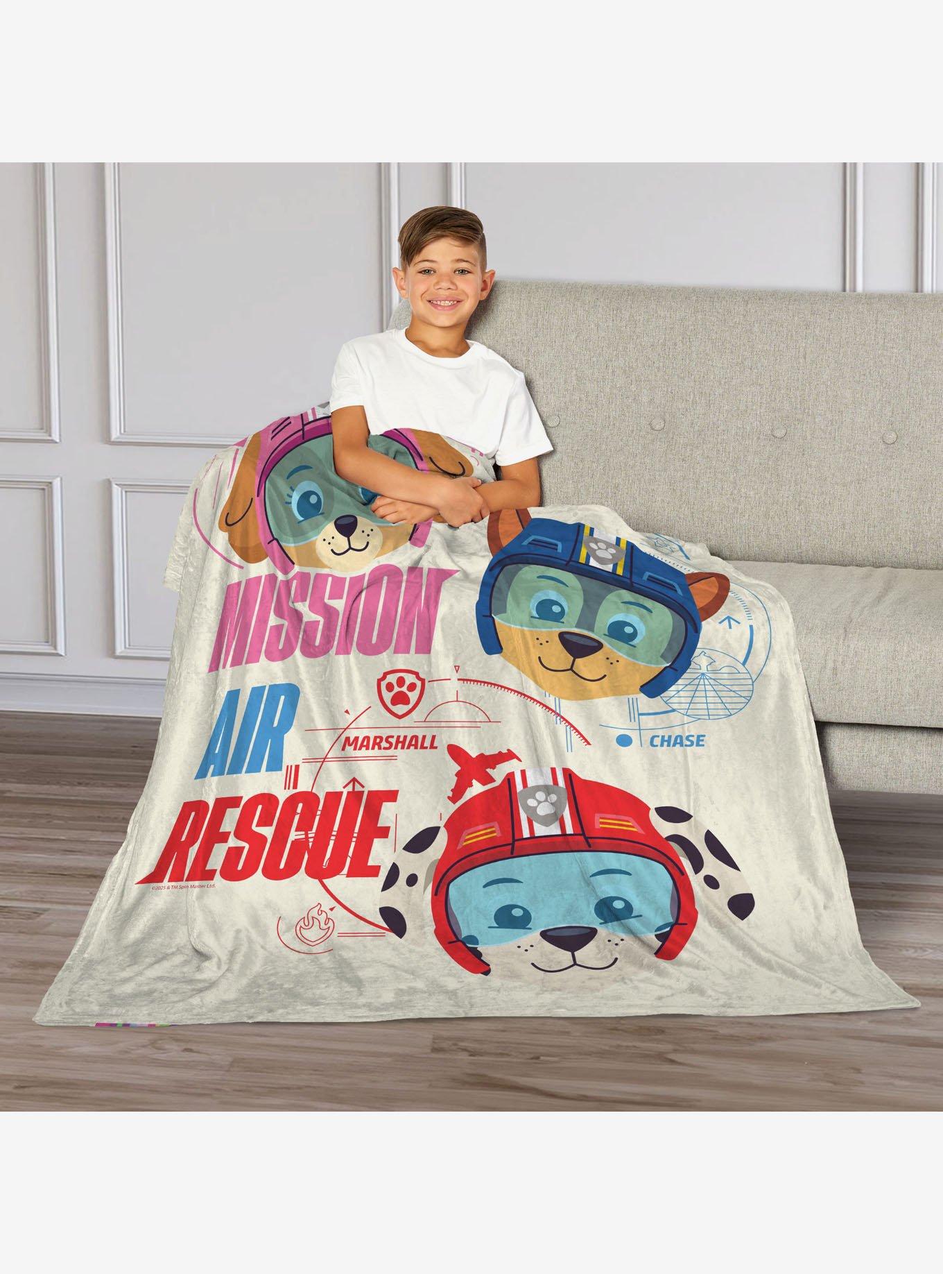 Paw Patrol Mission Air Rescue 40x50" Silk Touch Throw Blanket, , alternate