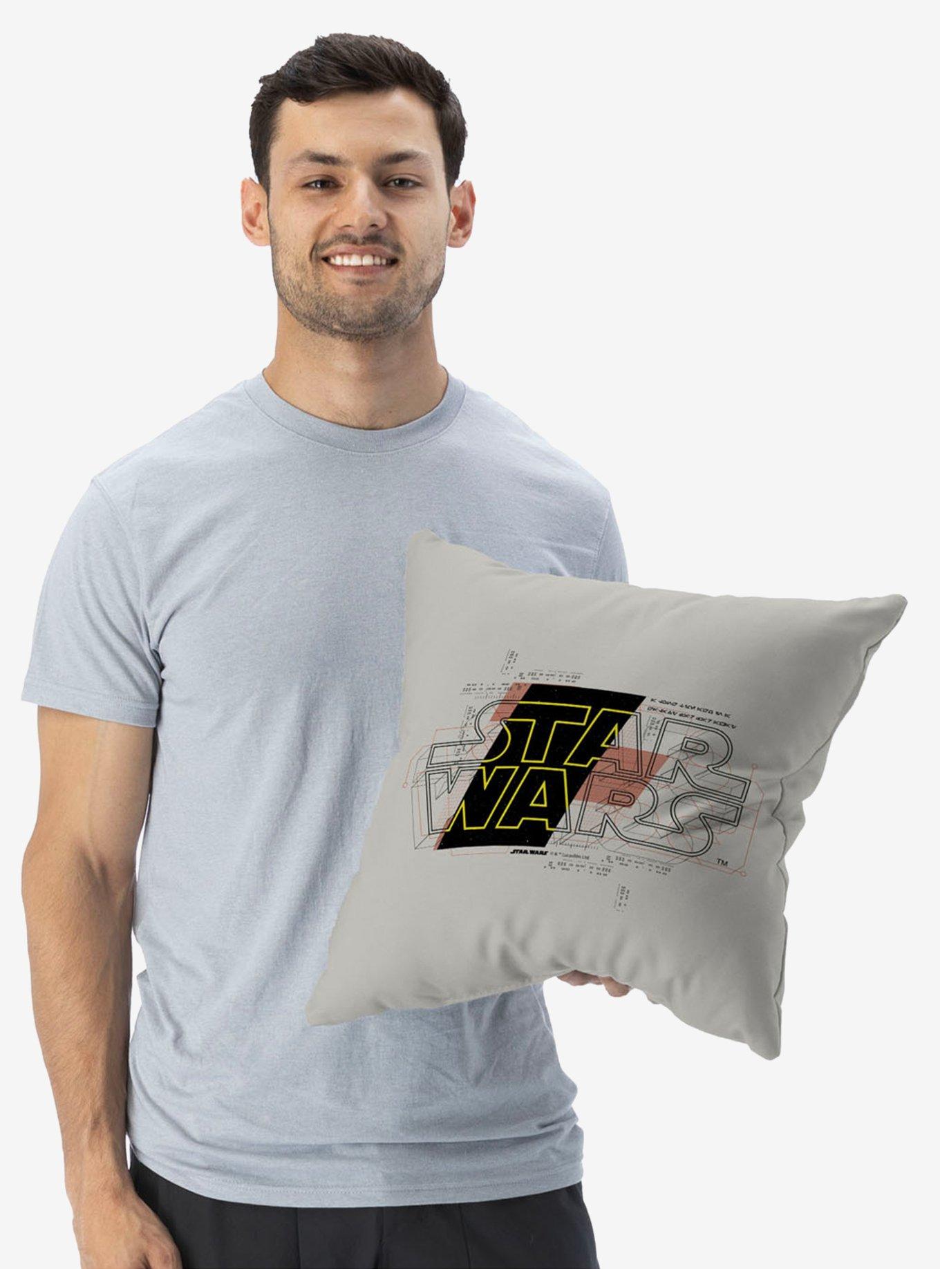 Star Wars Classic Blueprint Throw Pillow, , alternate