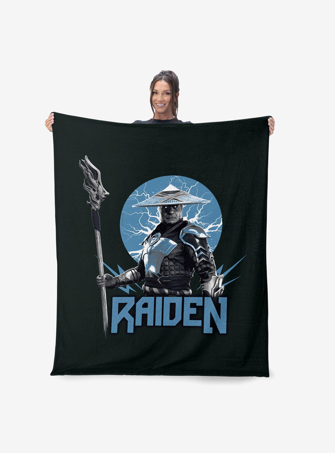 Mortal Kombat Raiden Silk Touch Throw Blanket, , hi-res