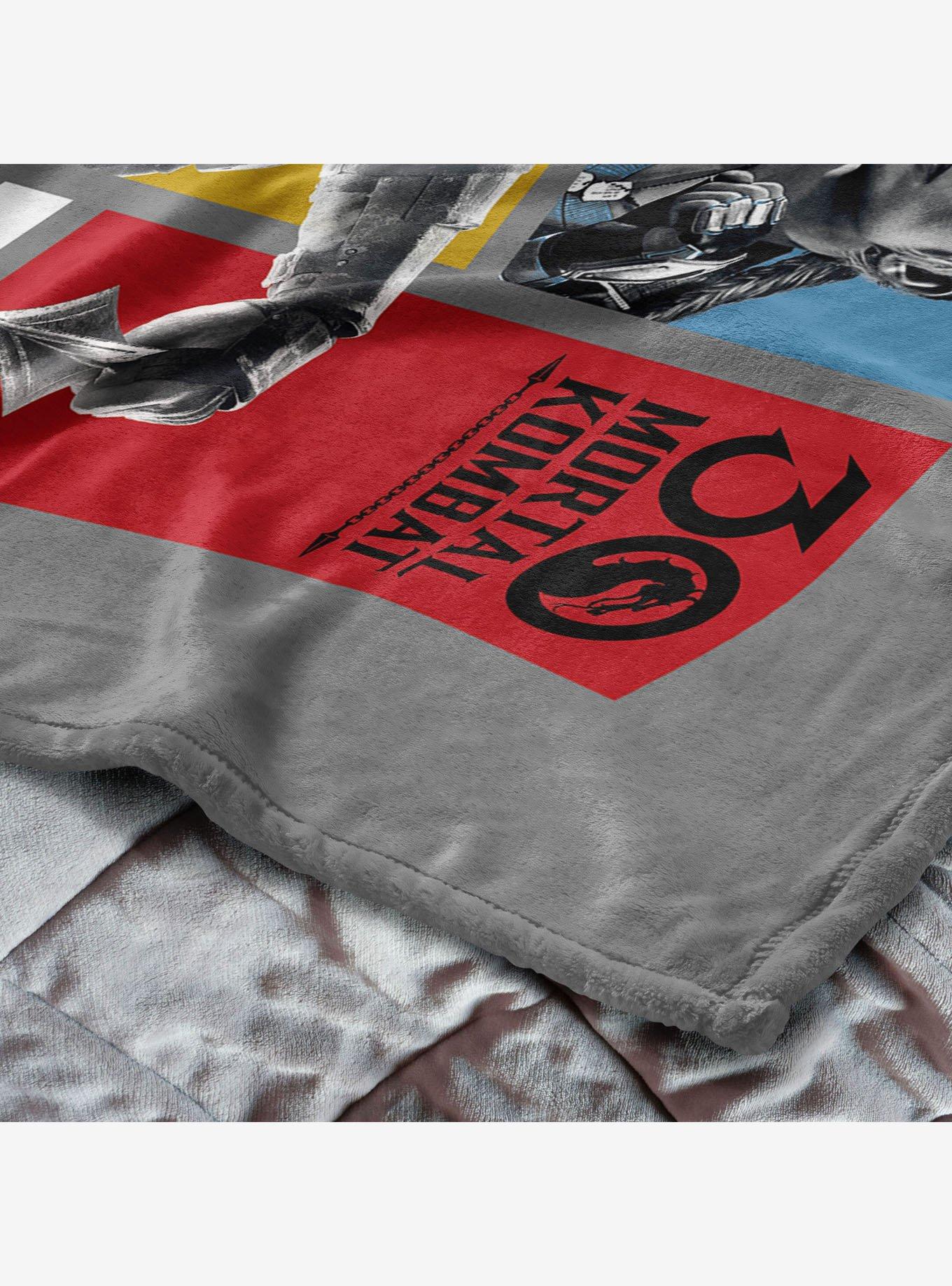 Mortal Kombat Test Your Might Silk Touch Throw Blanket, , alternate