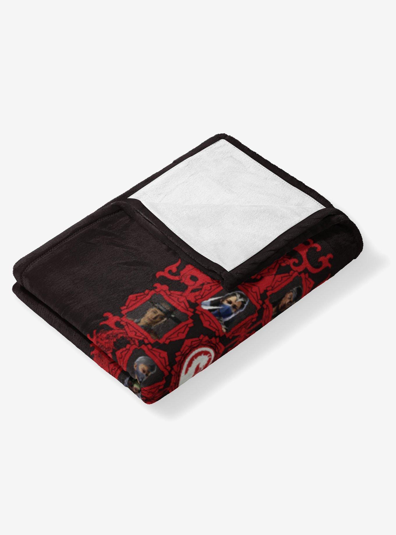 Mortal Kombat Choose Your Fighter Silk Touch Throw Blanket, , alternate
