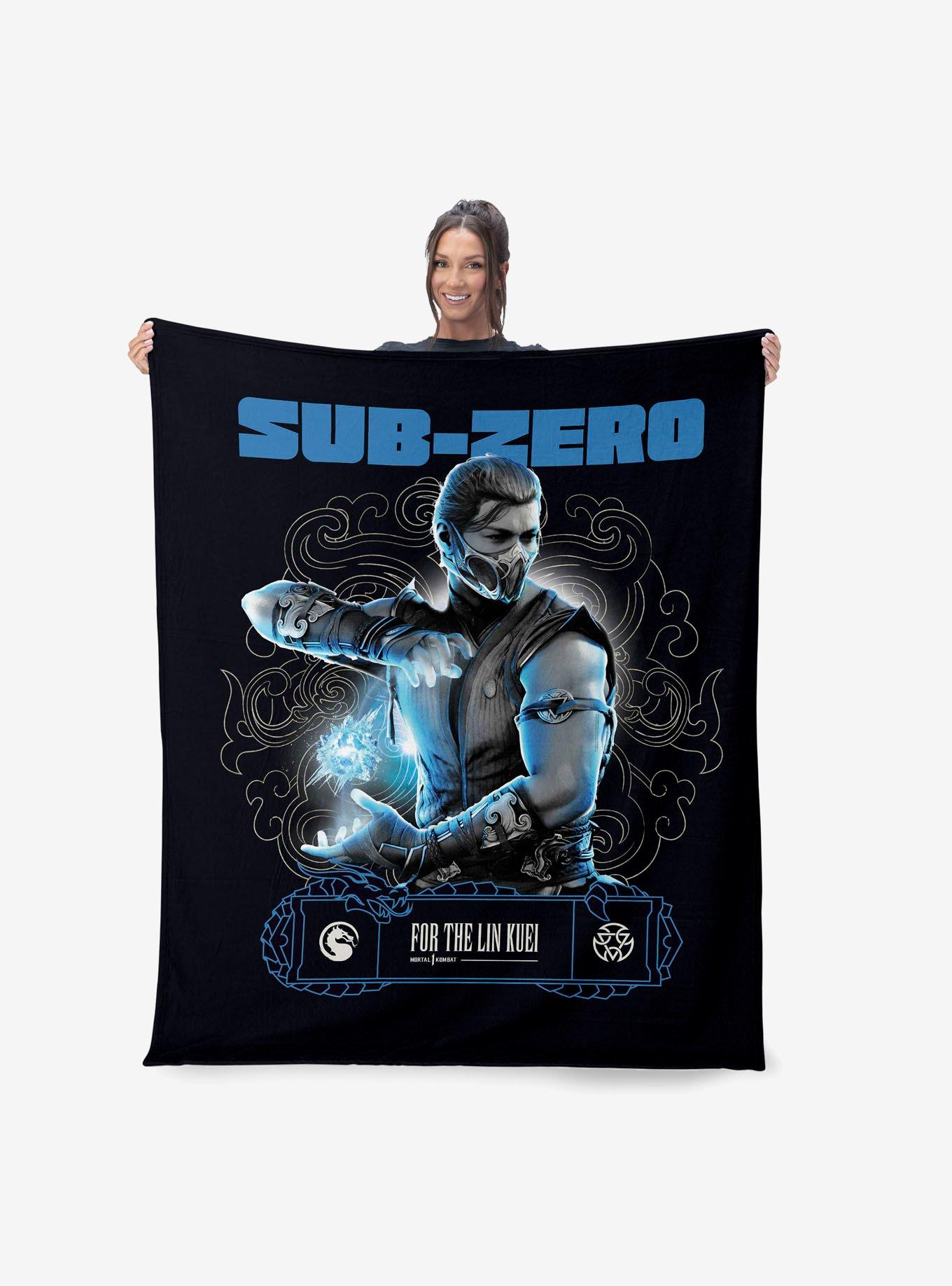 Mortal Kombat Subzero For the Lin Kuei Silk Touch Throw Blanket, , hi-res