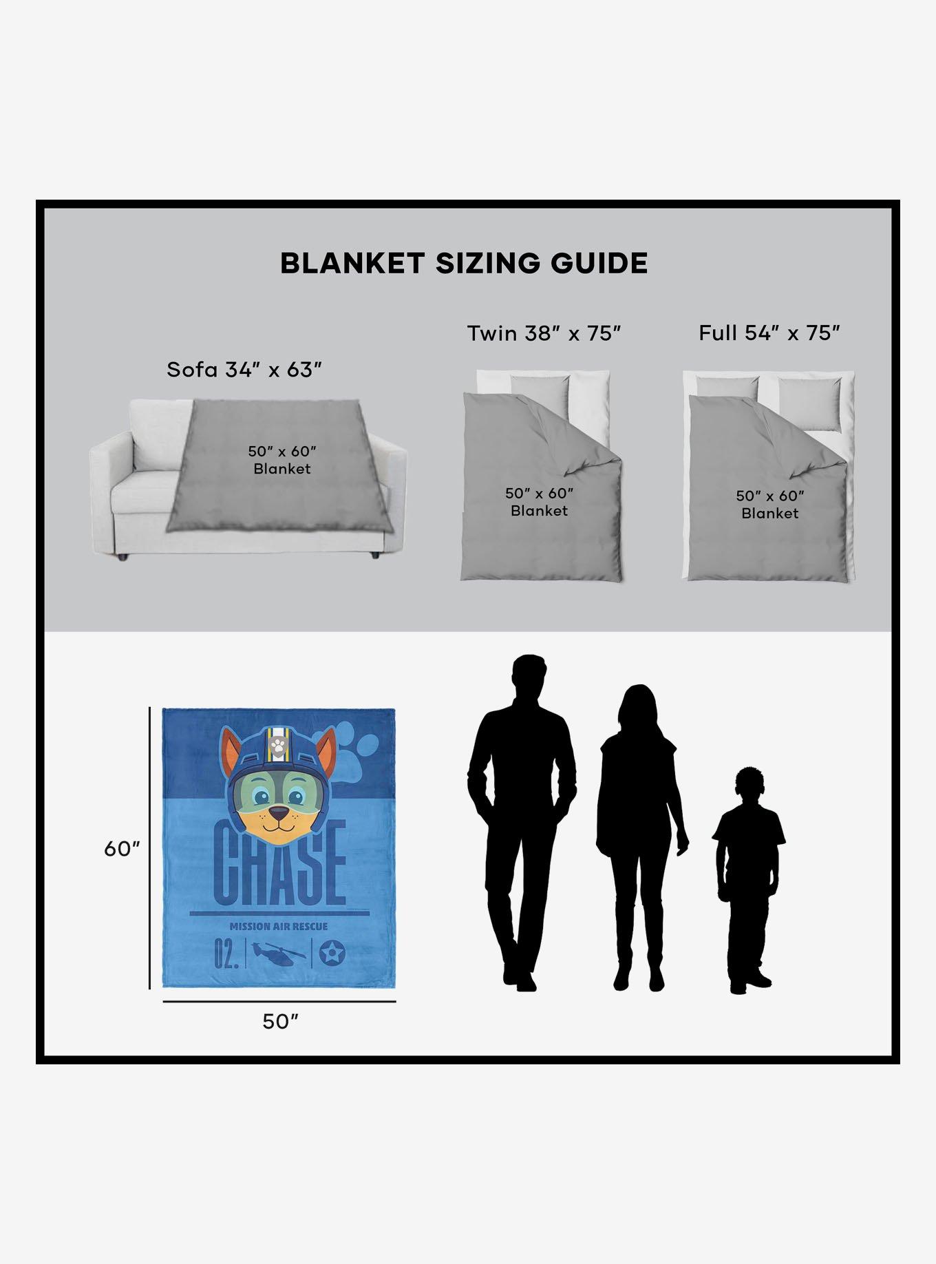 Paw Patrol Chase Mission 50x60" Silk Touch Throw Blanket, , alternate