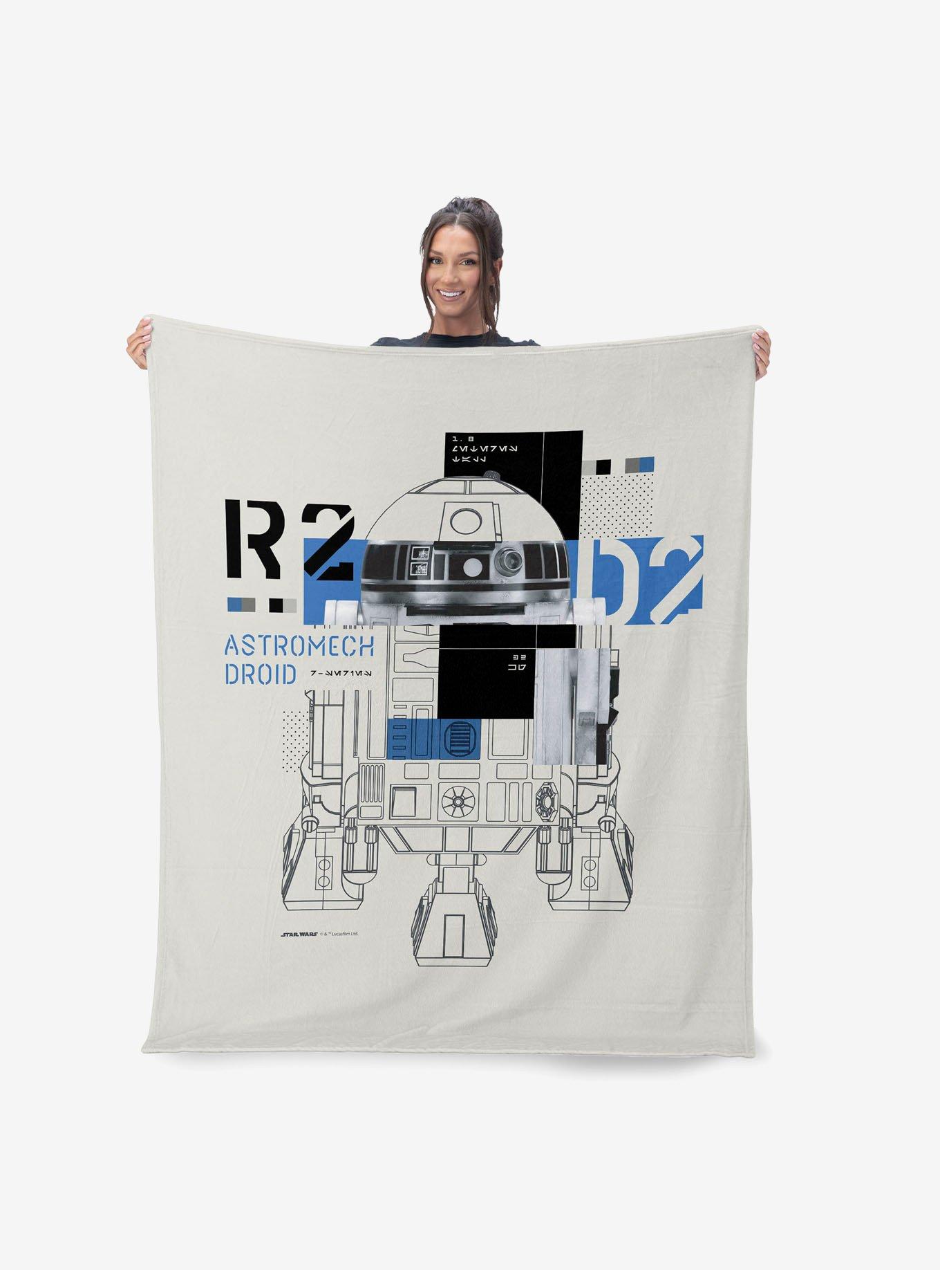 Star Wars Classic Astromech Droid Silk Touch Throw Blanket, , hi-res