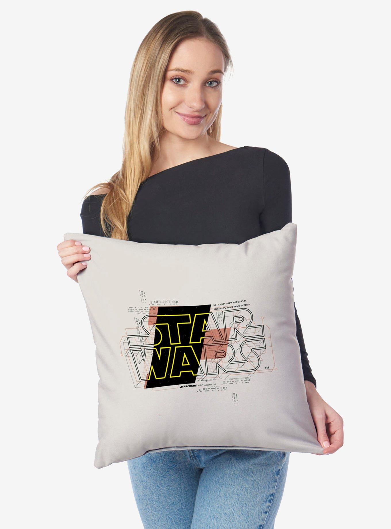 Star Wars Classic Blueprint Throw Pillow, , hi-res