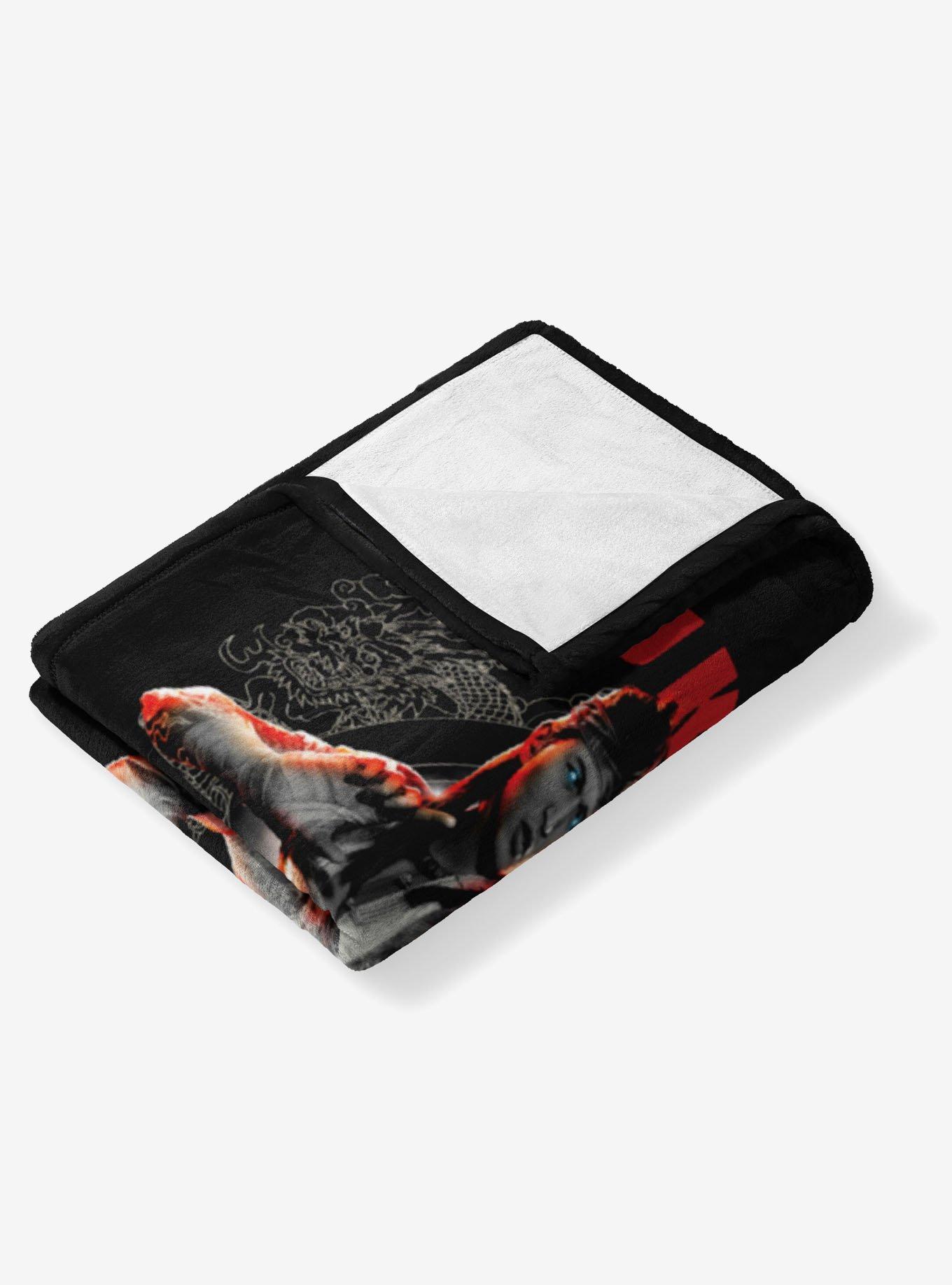 Mortal Kombat Liu Kang For the Shaolin Silk Touch Throw Blanket, , alternate
