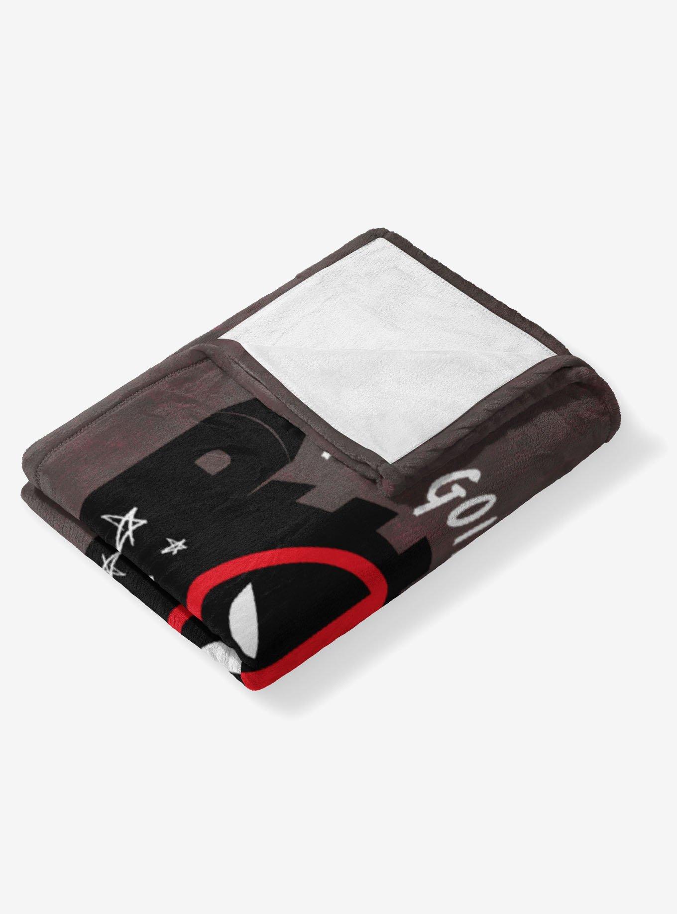 Marvel Deadpool 3 To Disneyland Silk Touch Throw Blanket, , alternate