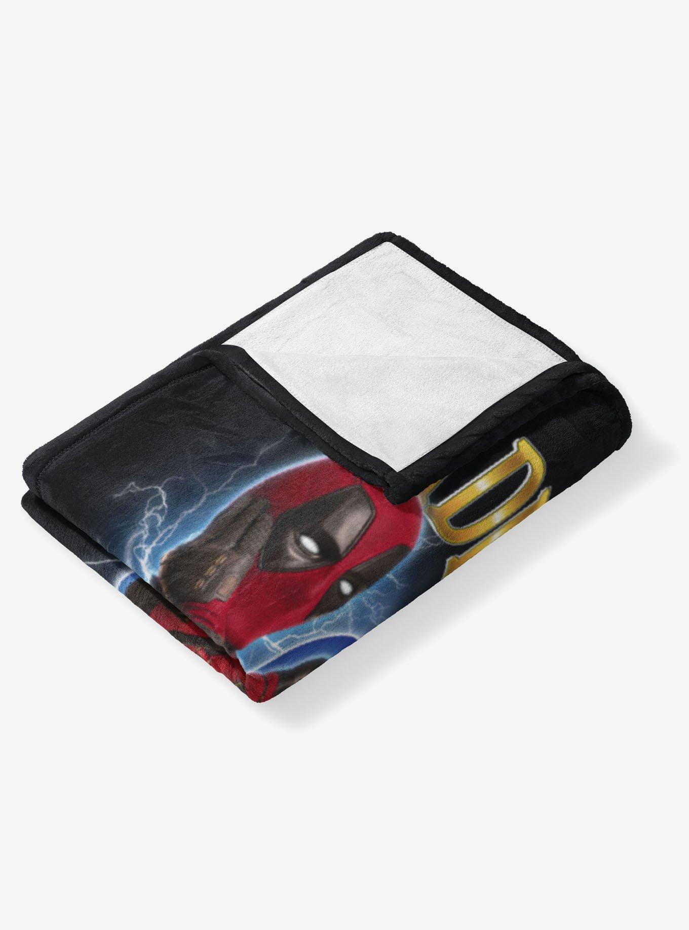 Marvel Deadpool 3 Makes Me Hungry Silk Touch Throw Blanket, , alternate