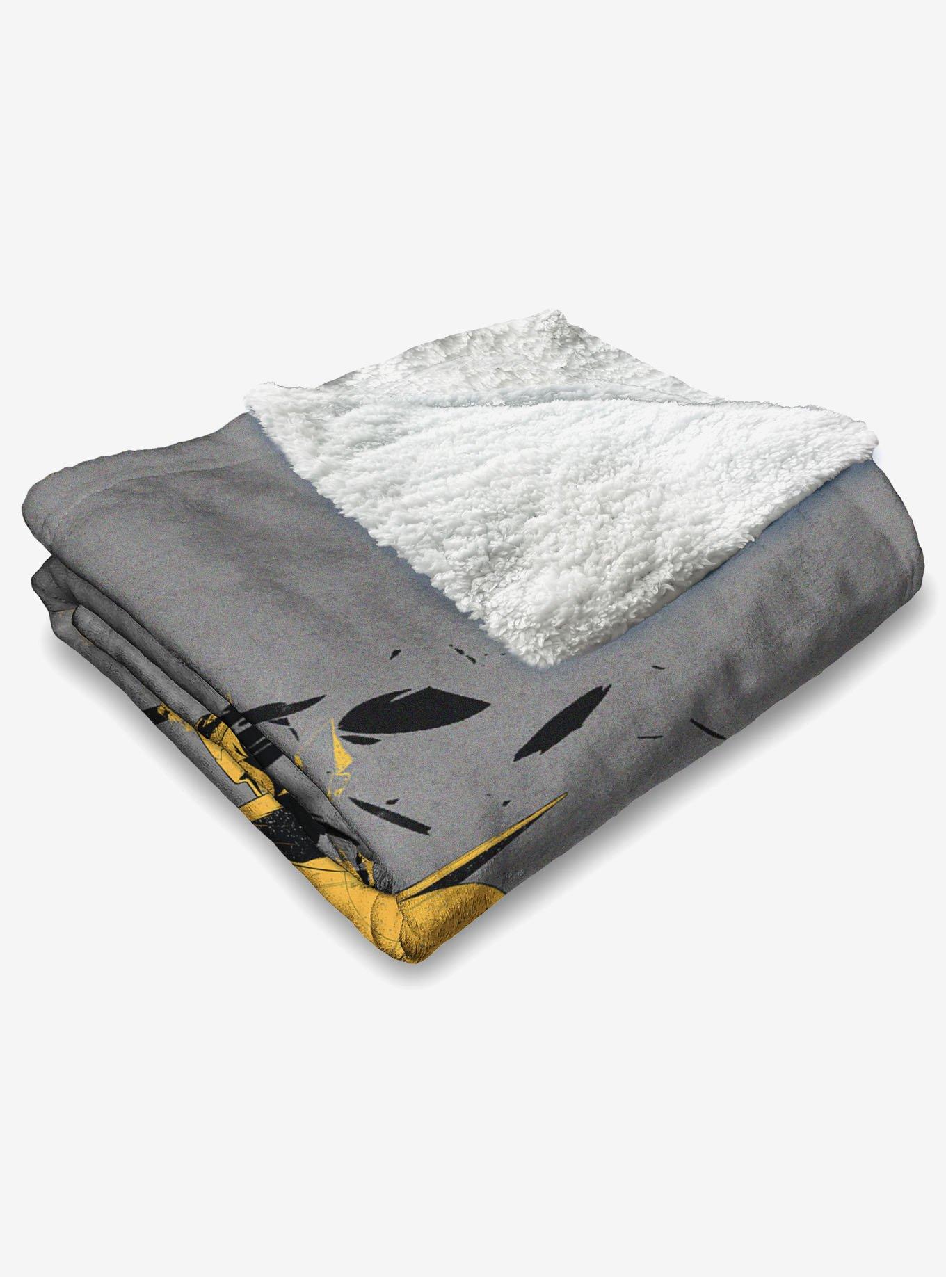 Marvel Deadpool 3 Who's Next Silk Touch Sherpa Throw Blanket, , alternate