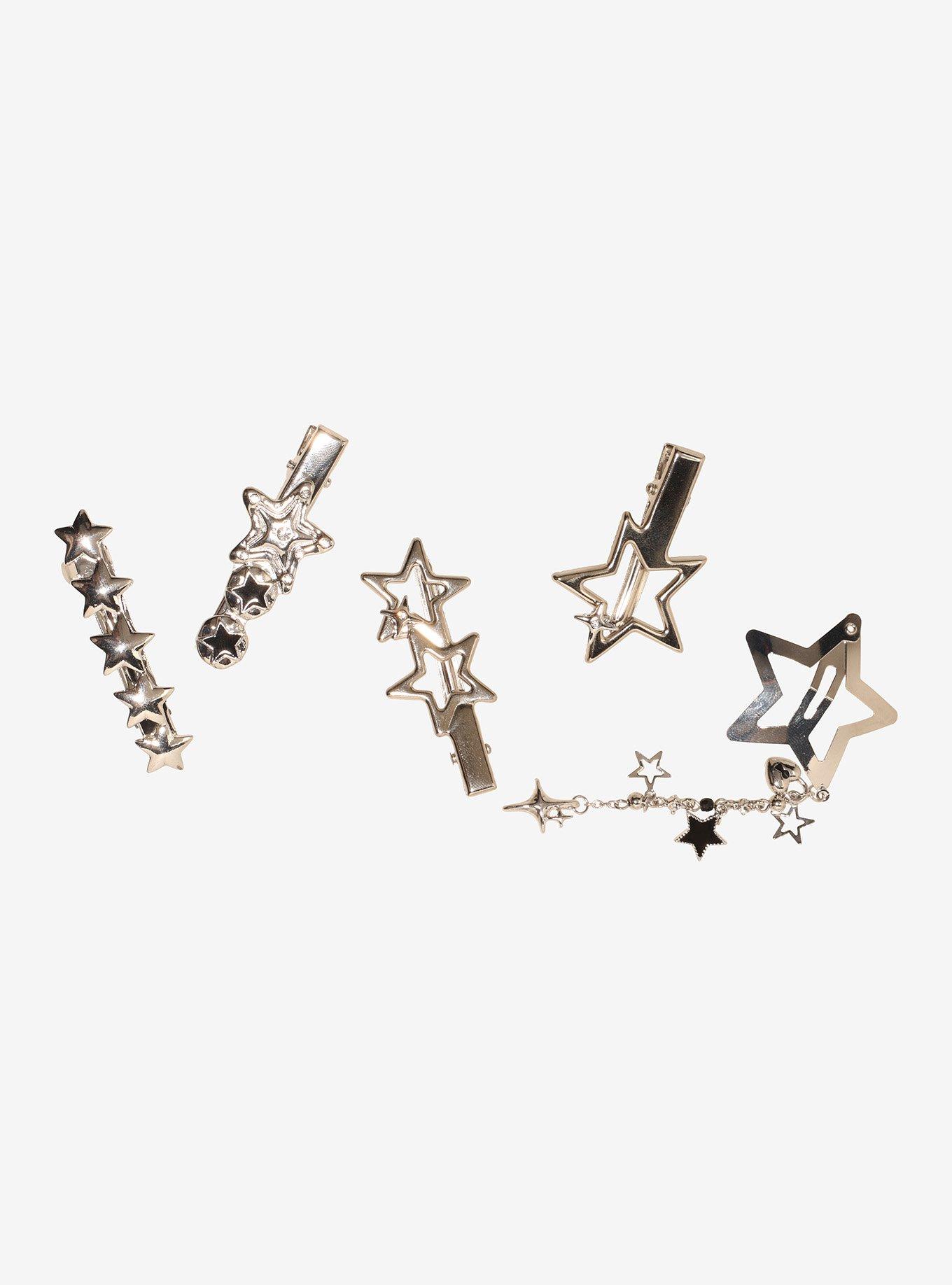 Star Hair Clip Set, , hi-res