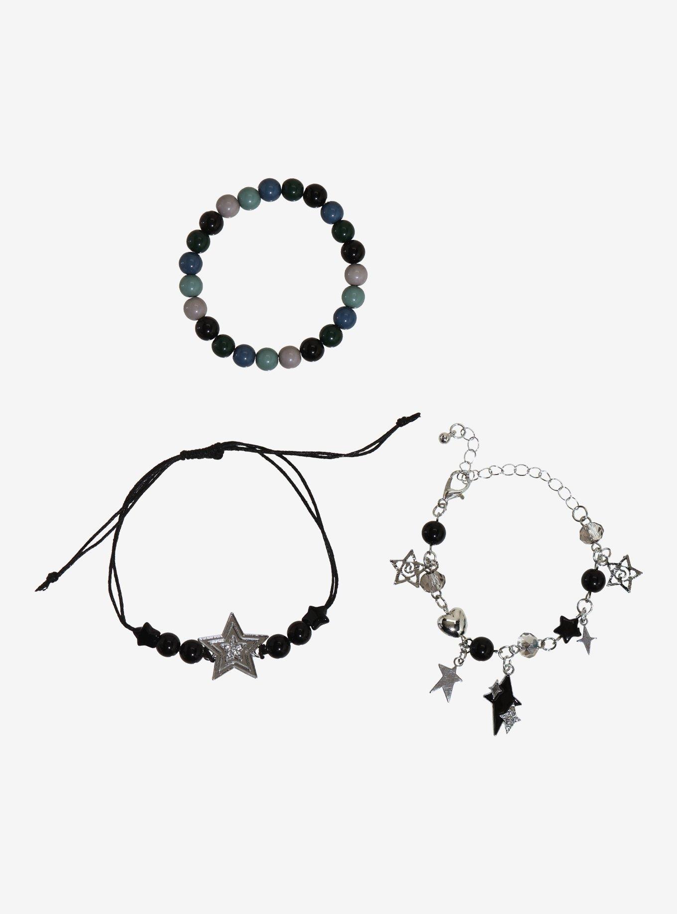 Star Bead Bracelet Set, , hi-res
