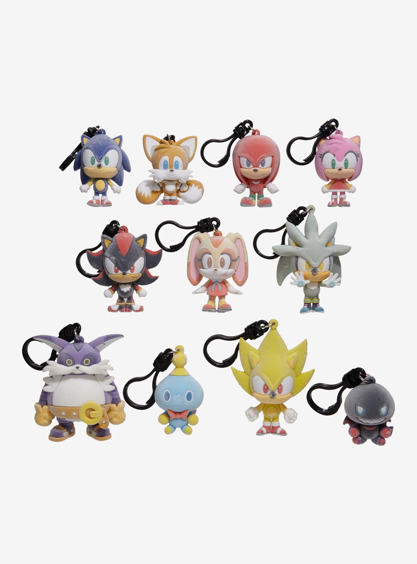 Sonic the Hedgehog Series 5 Figural Flocked Blind Bag Clip