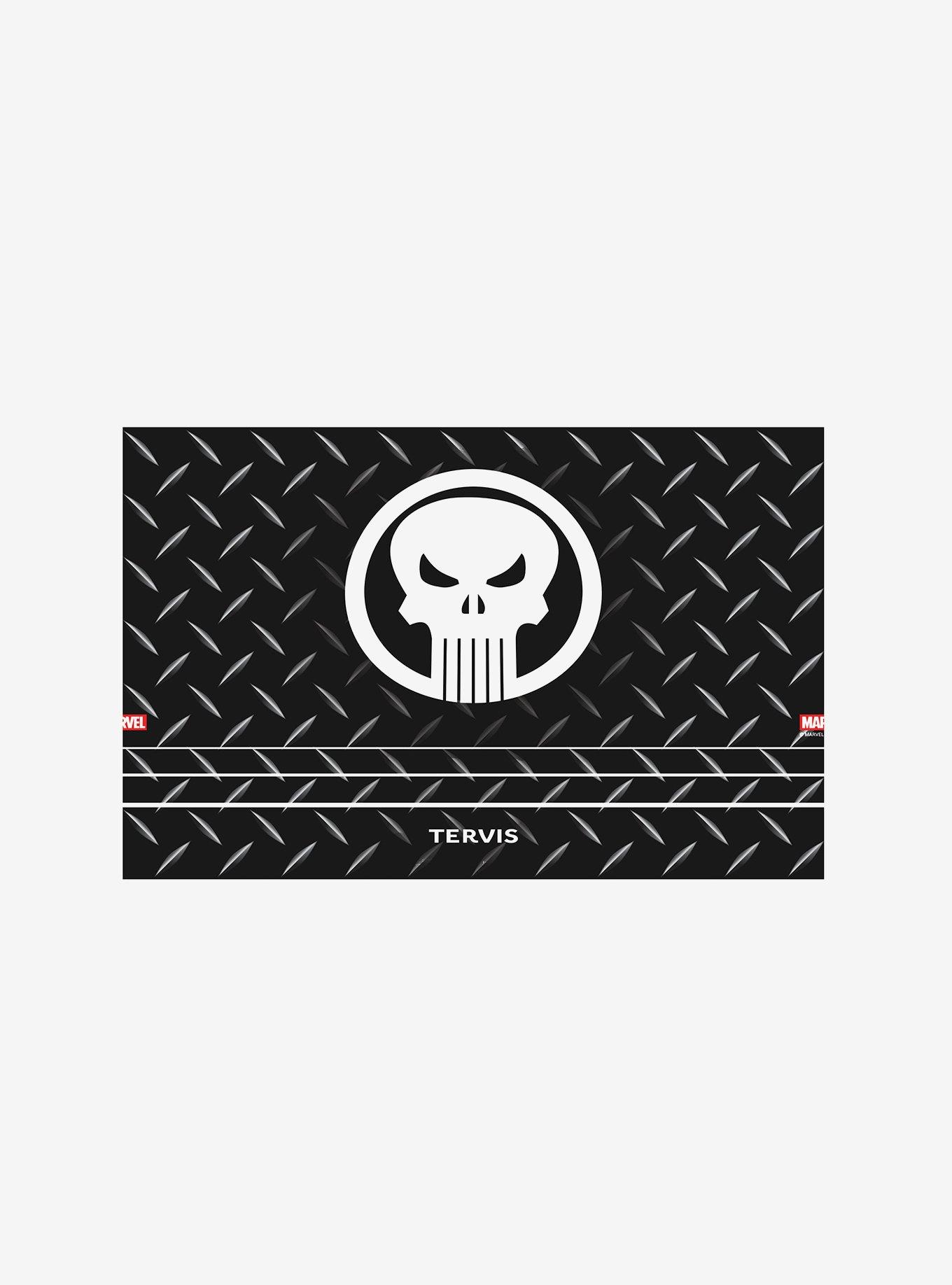 Marvel The Punisher Black Triple Insulated Tumbler Travel Cup, , alternate