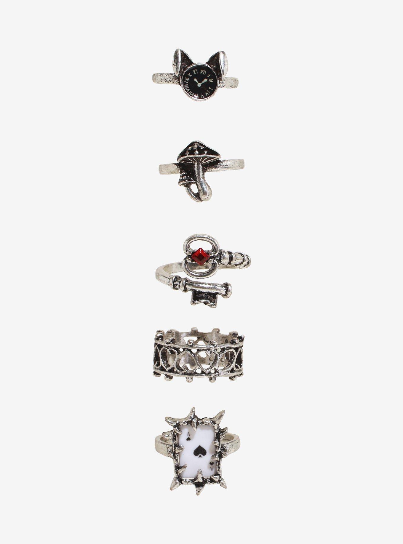 Thorn & Fable Mad Tea Party Ring Set, , hi-res