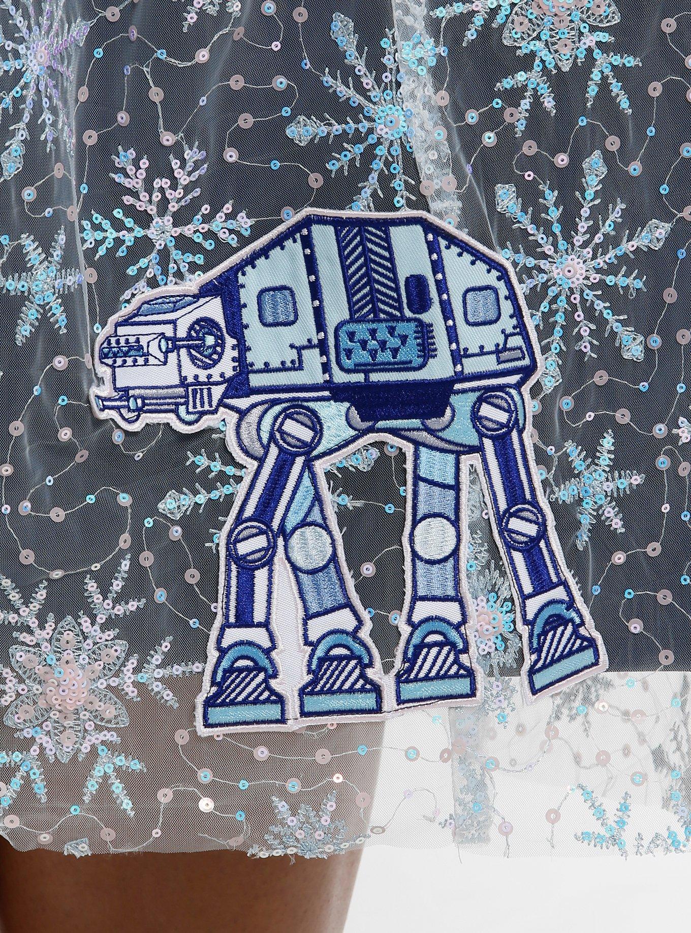 Her Universe Star Wars AT-AT Retro Midi Skirt Plus Size Her Universe Exclusive, MULTI, alternate - view 3