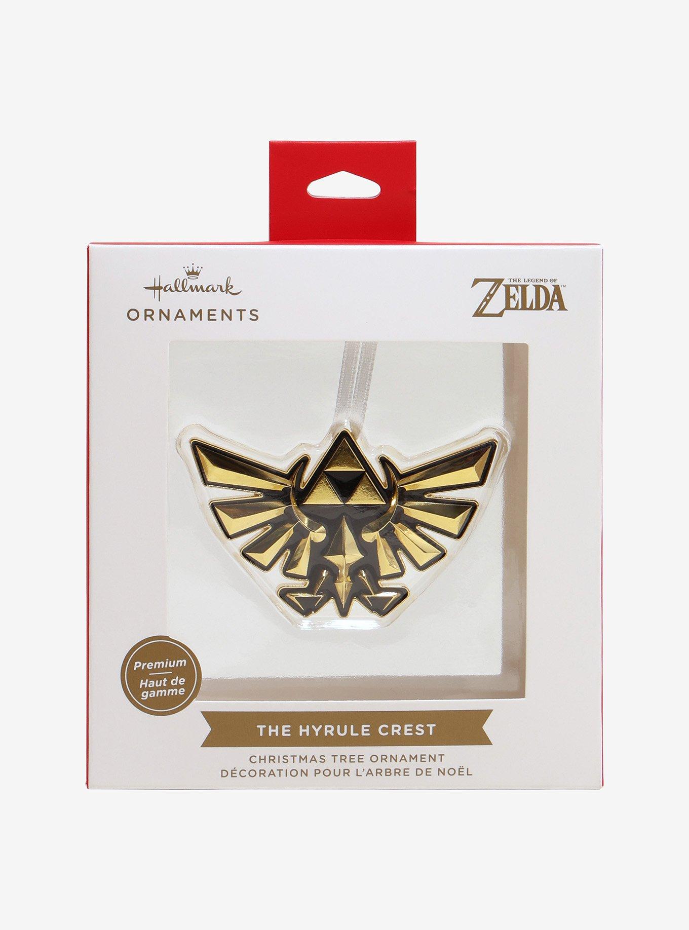Hallmark The Legend Of Zelda Hyrule Crest Ornament, , alternate