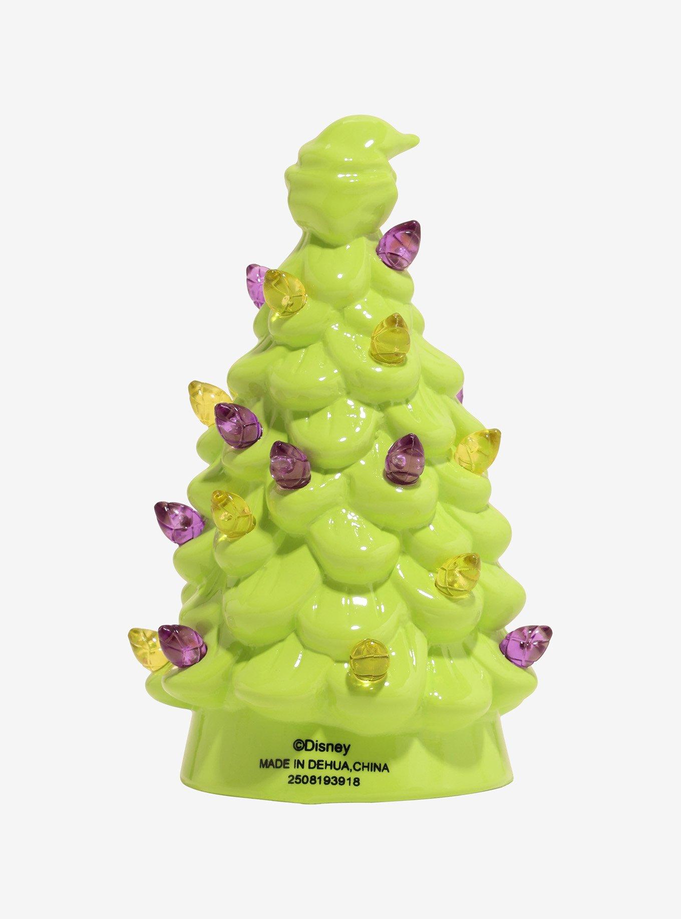 The Nightmare Before Christmas Oogie Boogie Light-Up Mini Ceramic Tree, , hi-res