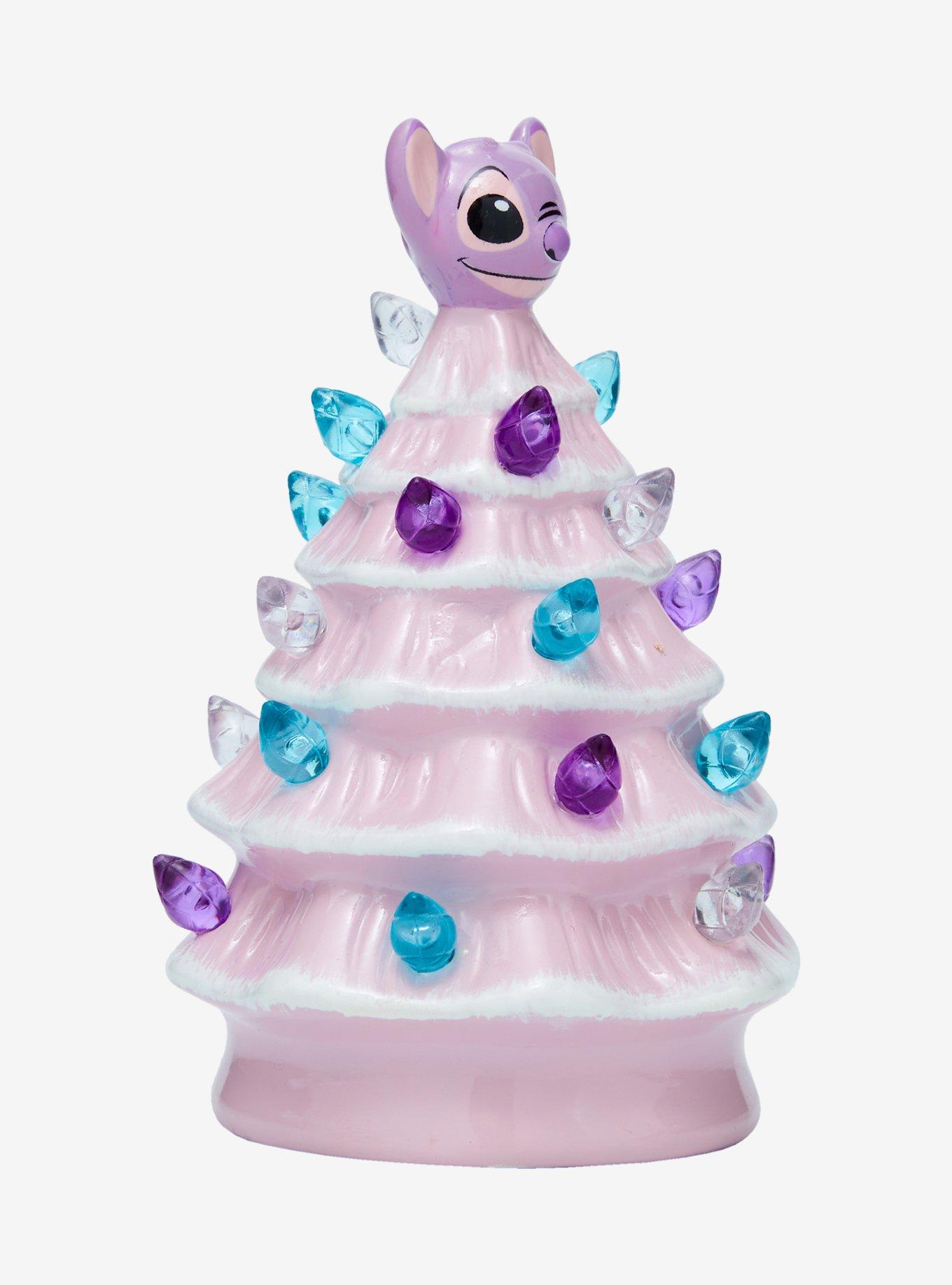 Disney Stitch Angel Light-Up Mini Ceramic Tree, , alternate