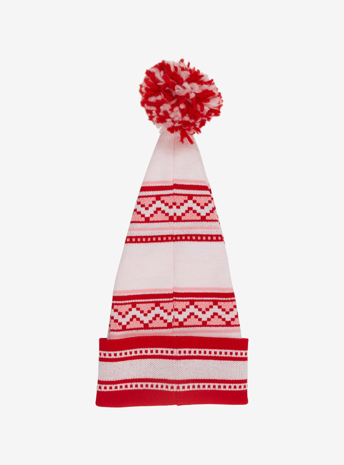 Strawberry Shortcake Fair Isle Santa Hat, , hi-res
