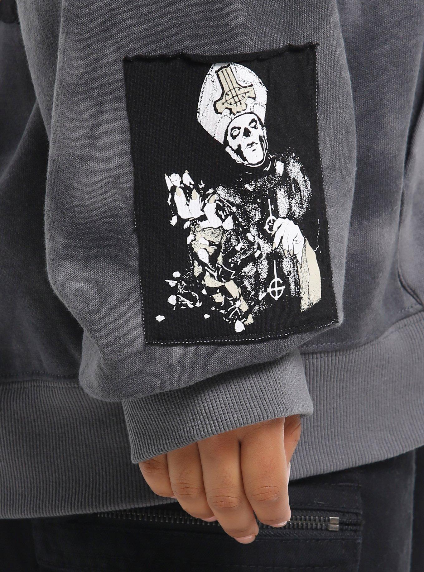 Ghost Patches & Rhinestones Hoodie, MULTI, alternate